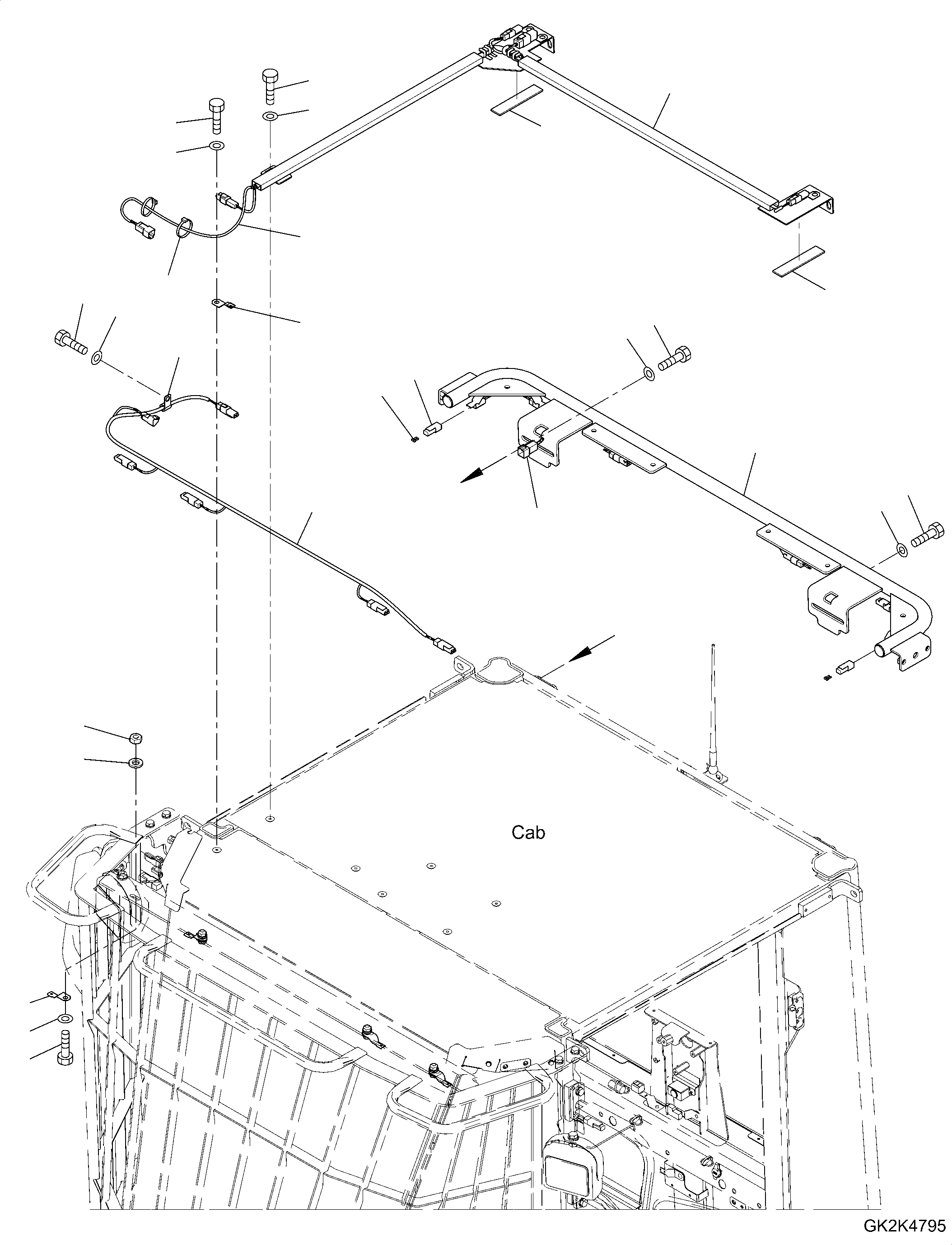 Жгут проводов 417-06-H6231 KOMATSU