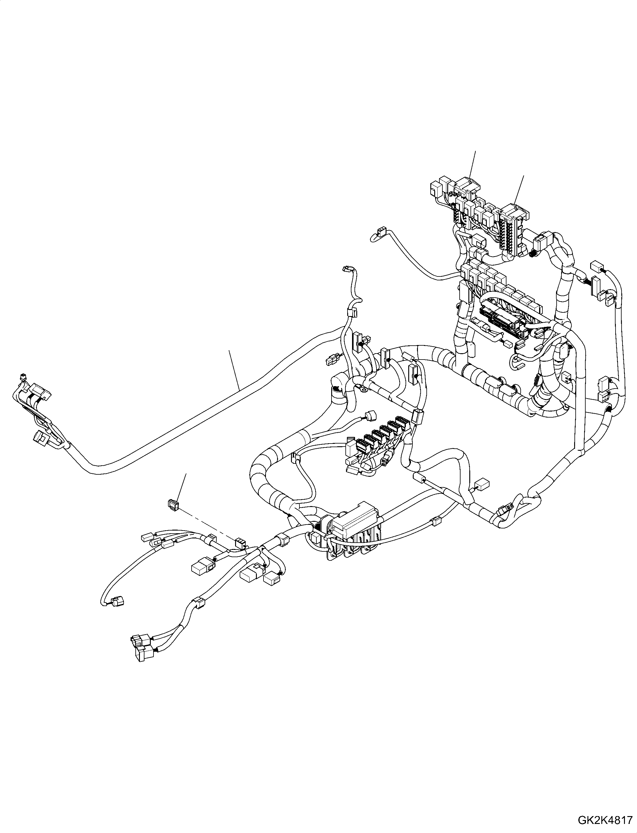Wiring Harness, Cab 20E-06-71112 KOMATSU