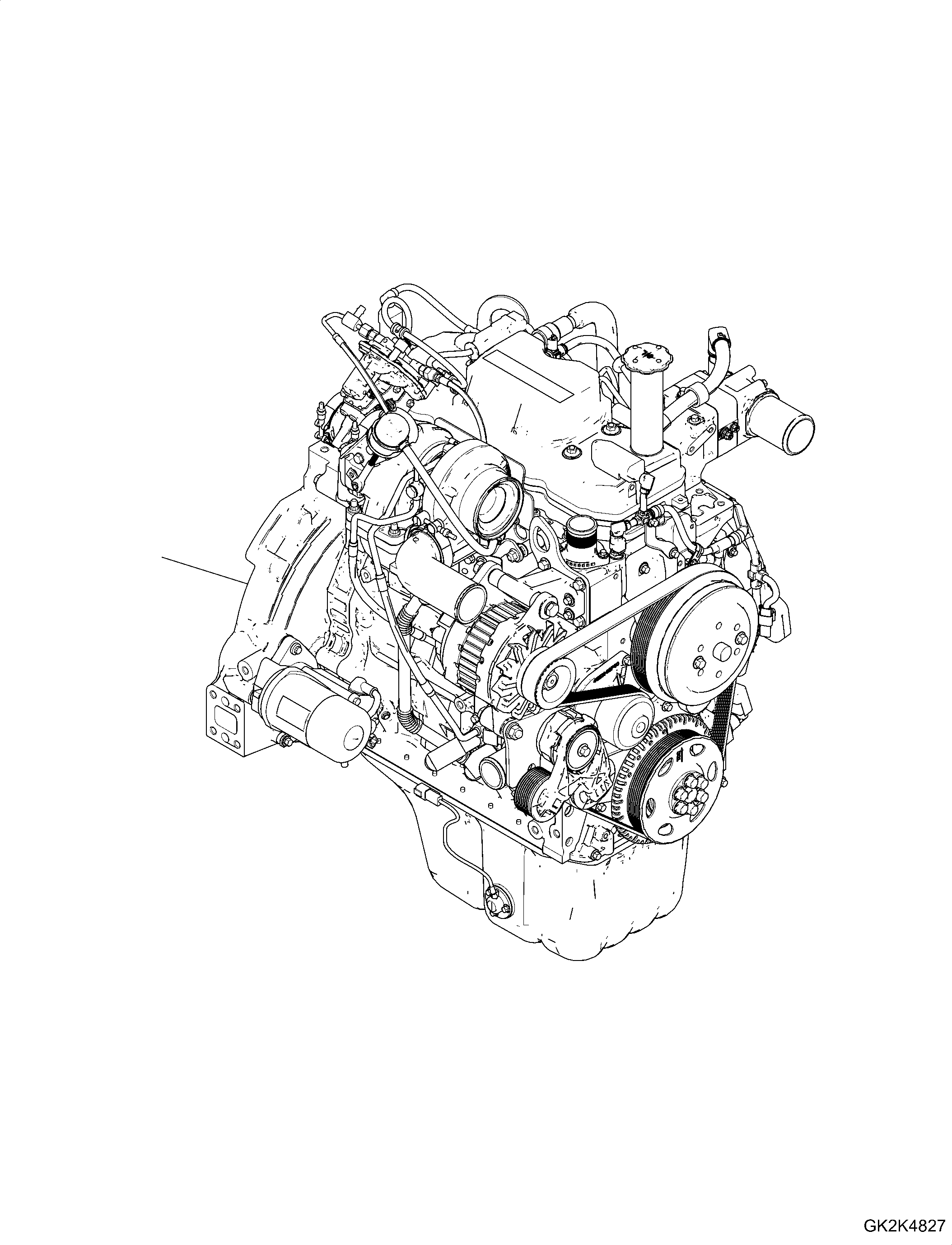 Engine Assembly 20E-01-71970 KOMATSU