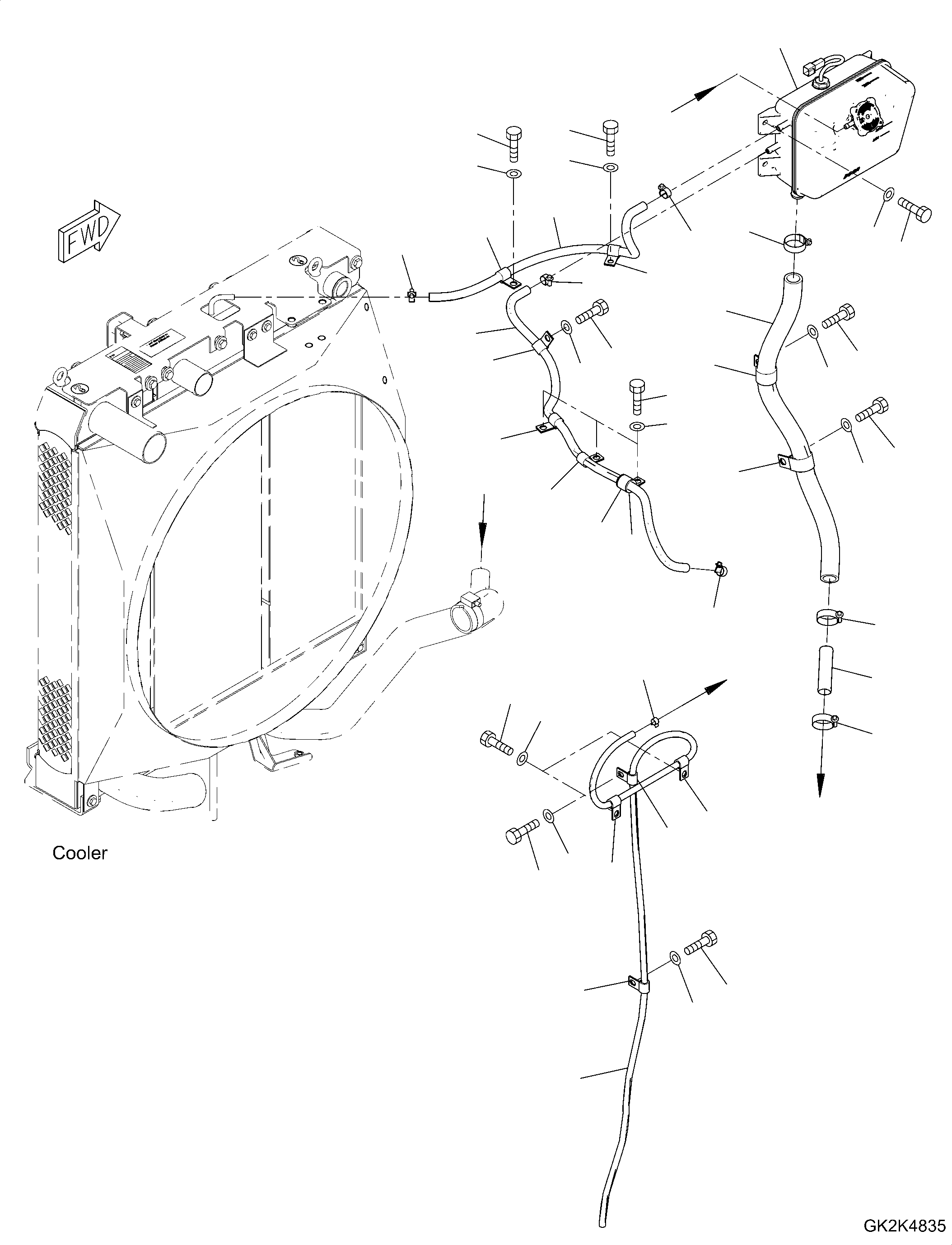 Шланг 09483-16070 KOMATSU