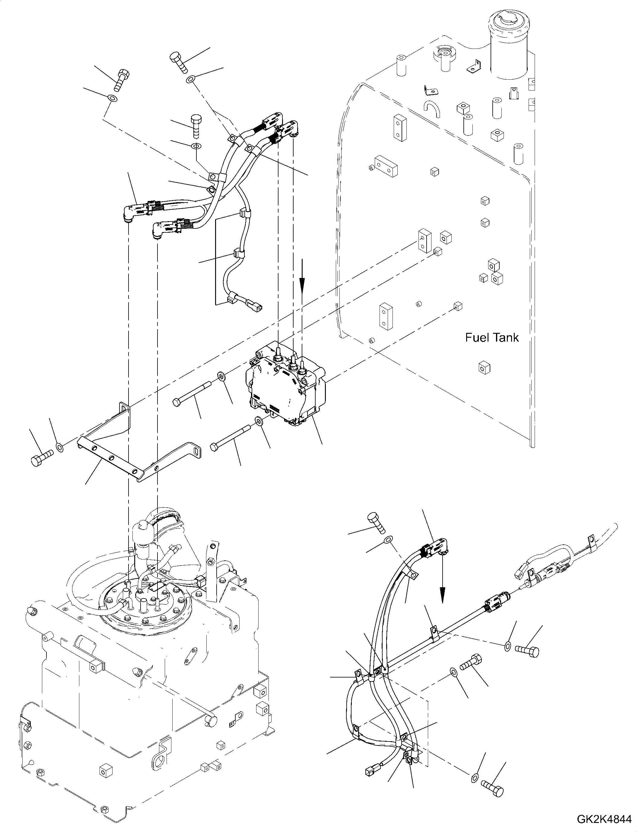 шланг 20E-01-71462 KOMATSU