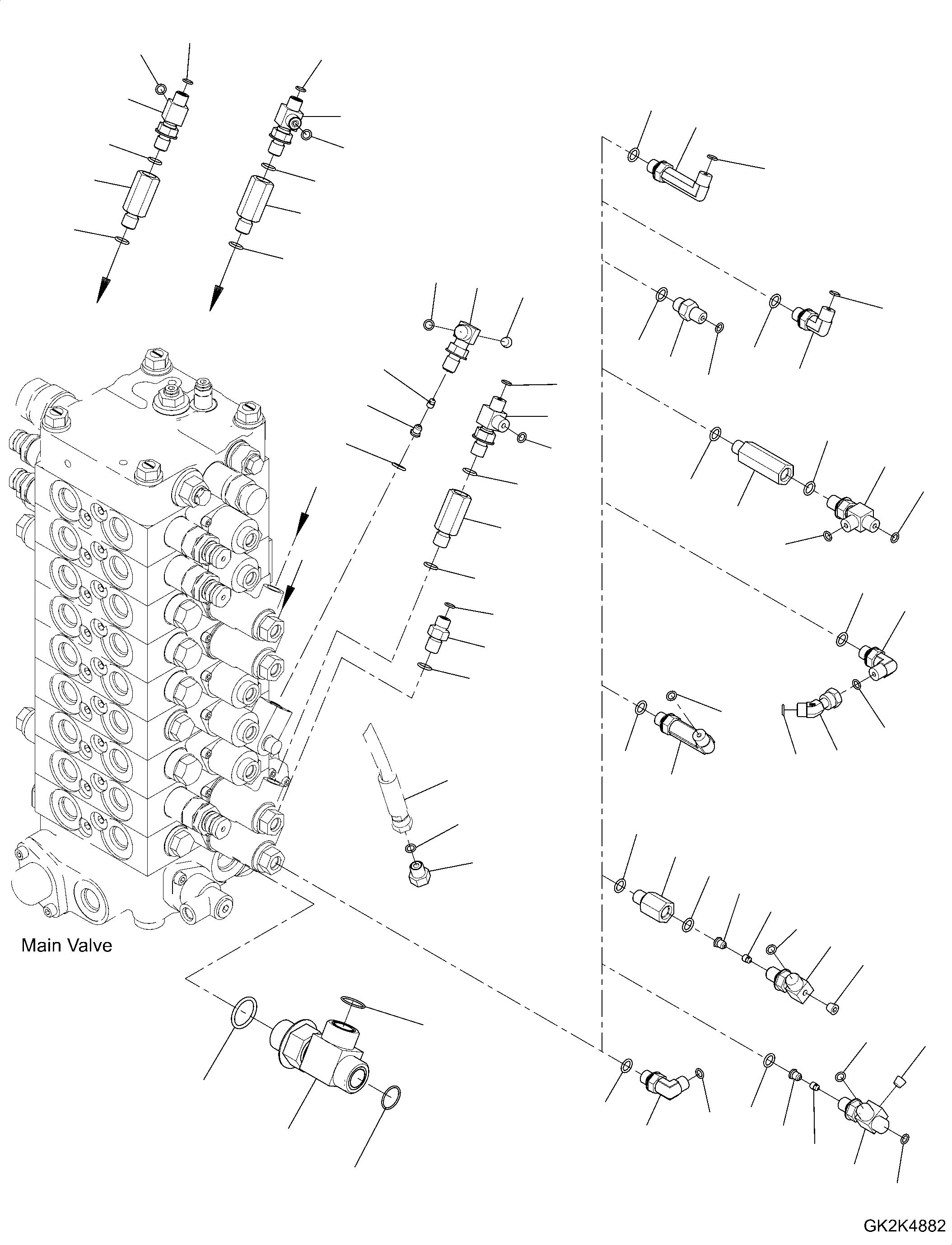 Шланг (20E-62-71260) KOMATSU
