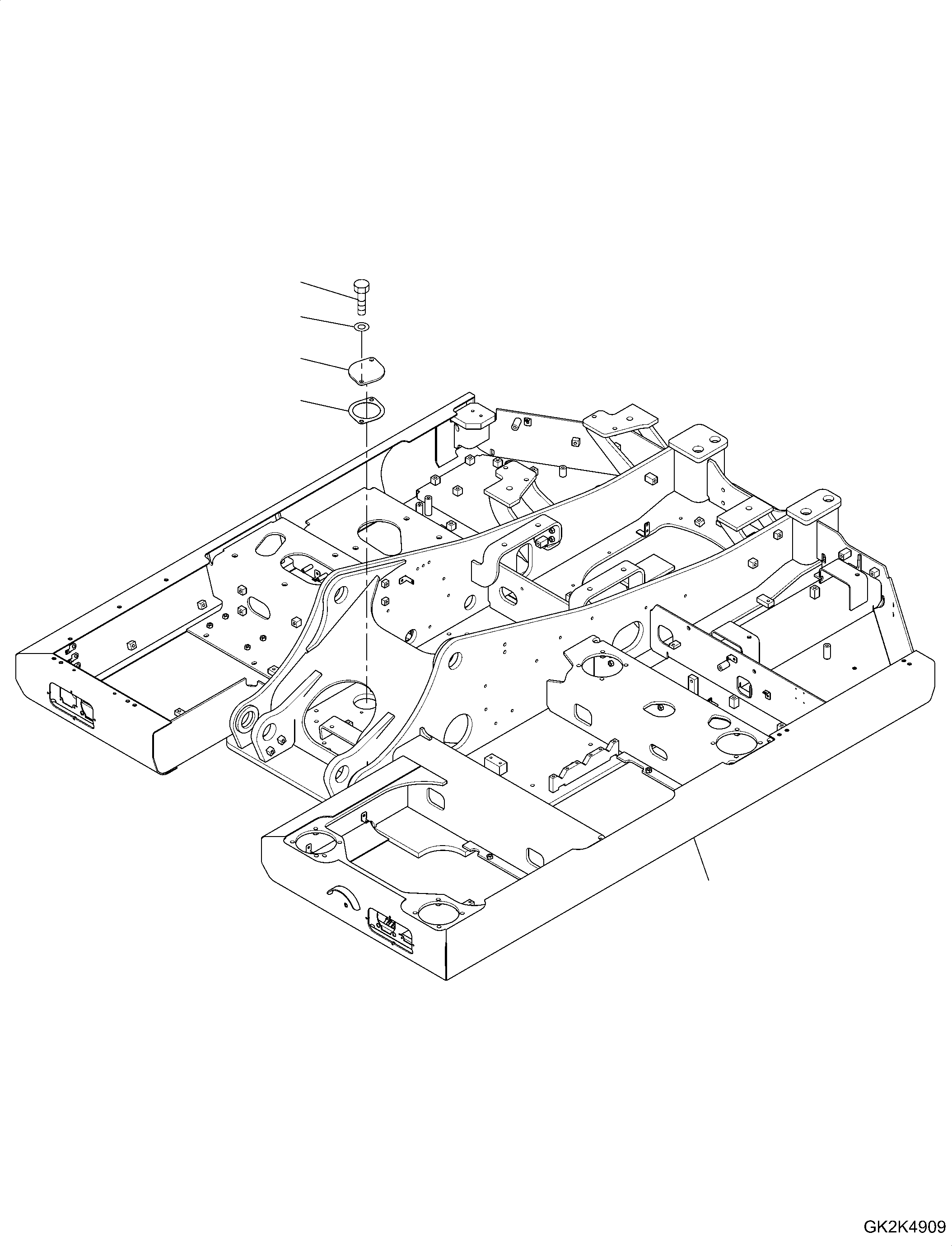 Frame, Revolving 20E-46-71193 KOMATSU