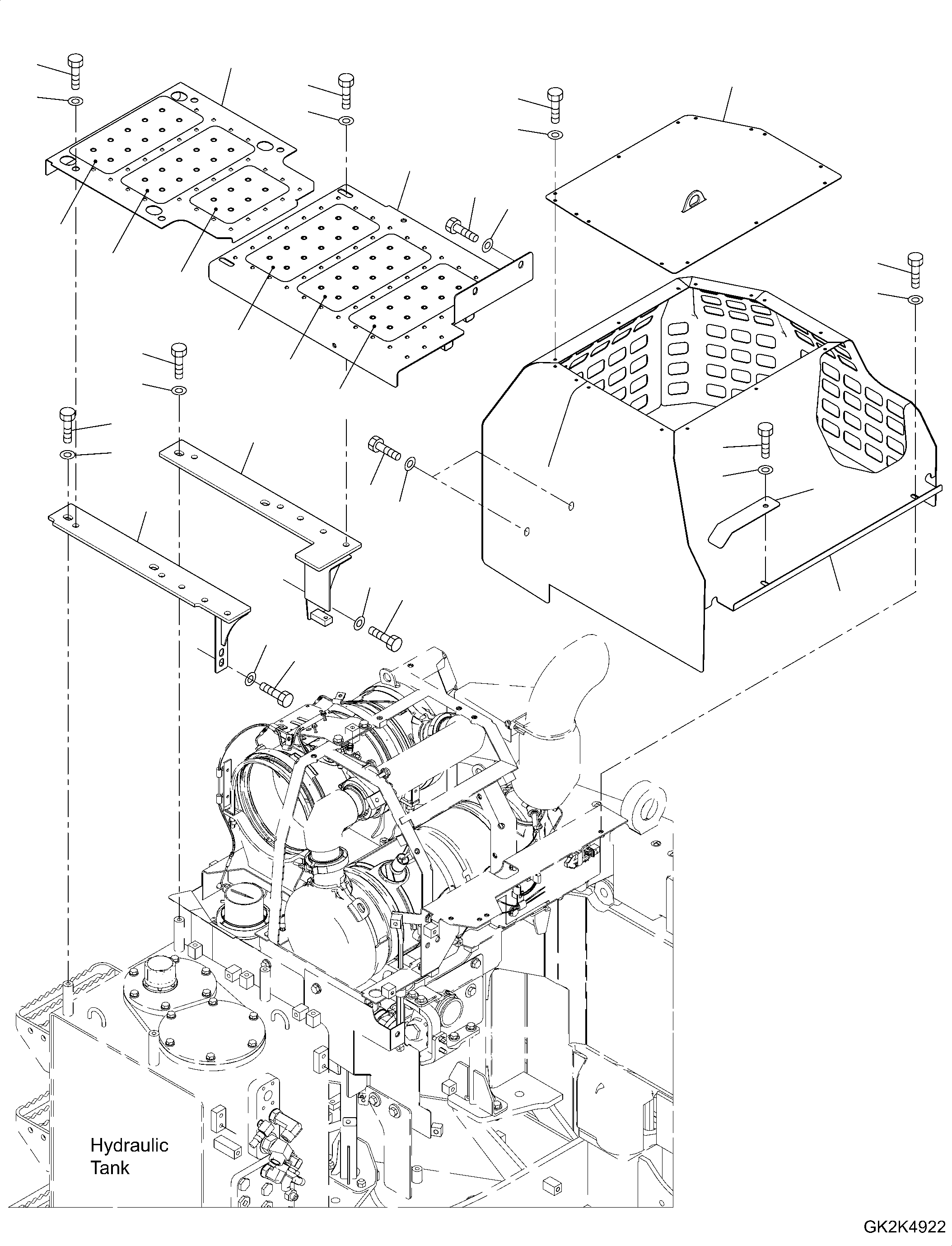 Пластина 20E-54-71271 KOMATSU