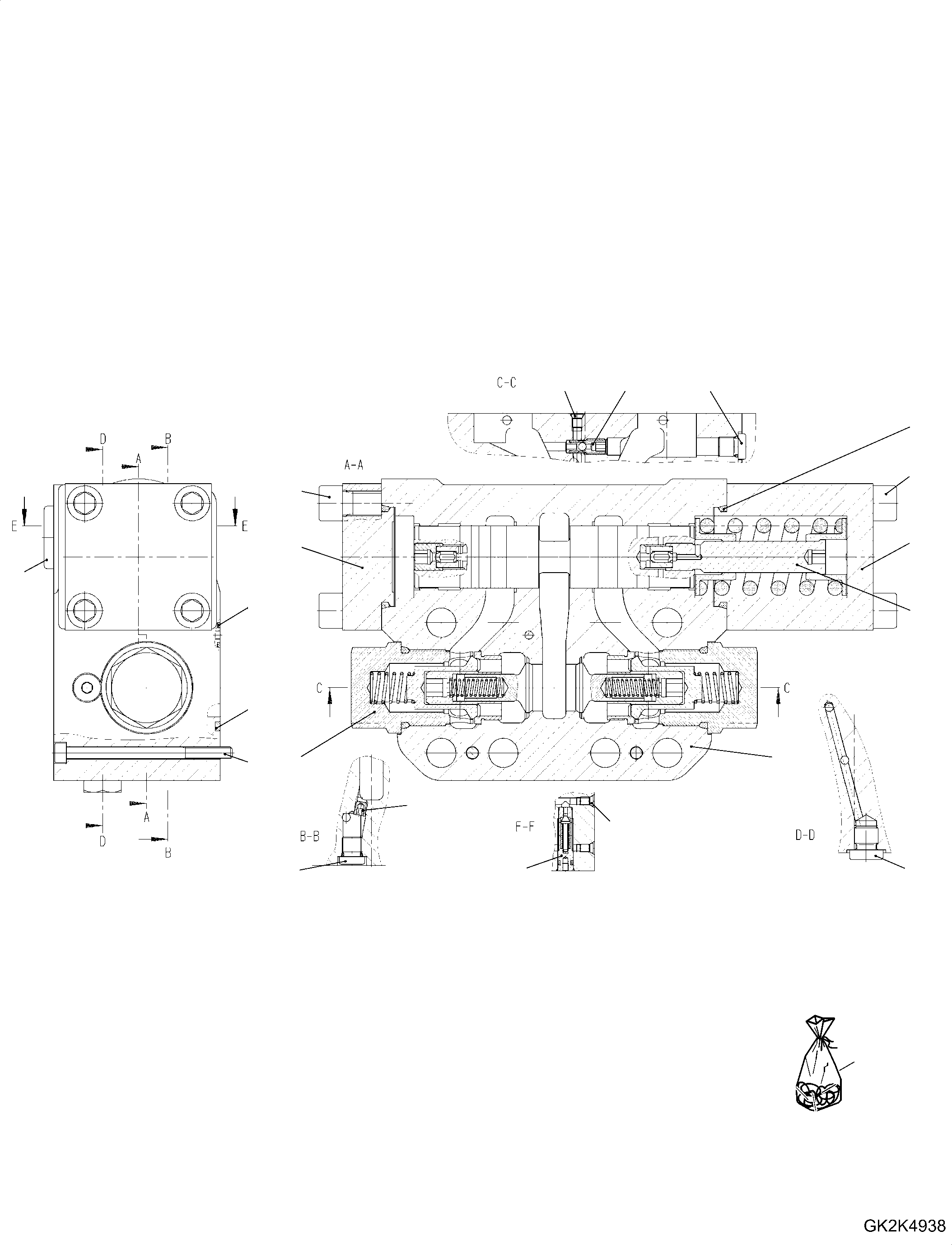 Brake Valve RER902076816 KOMATSU