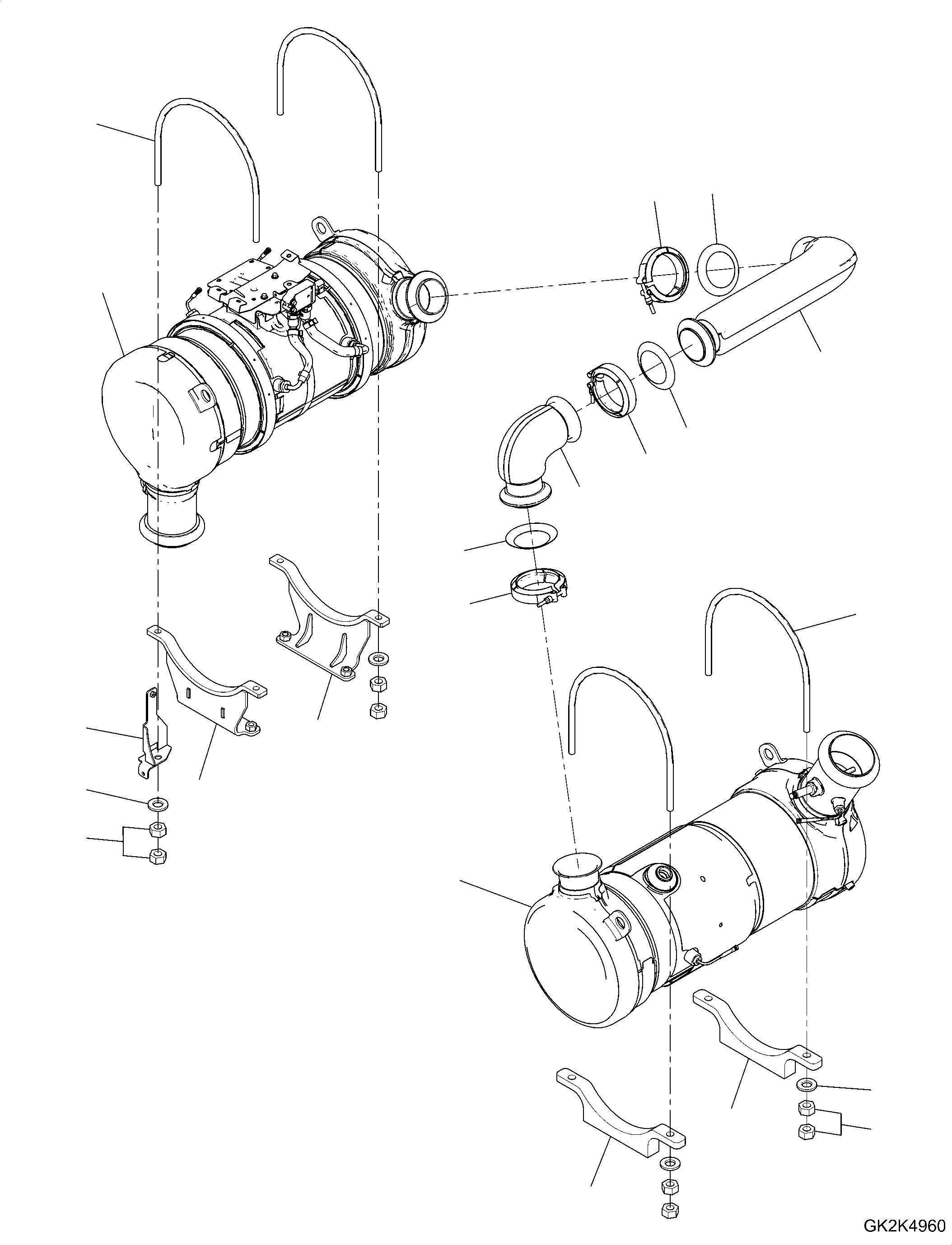 SCR Assembly 6544-01-0220 KOMATSU