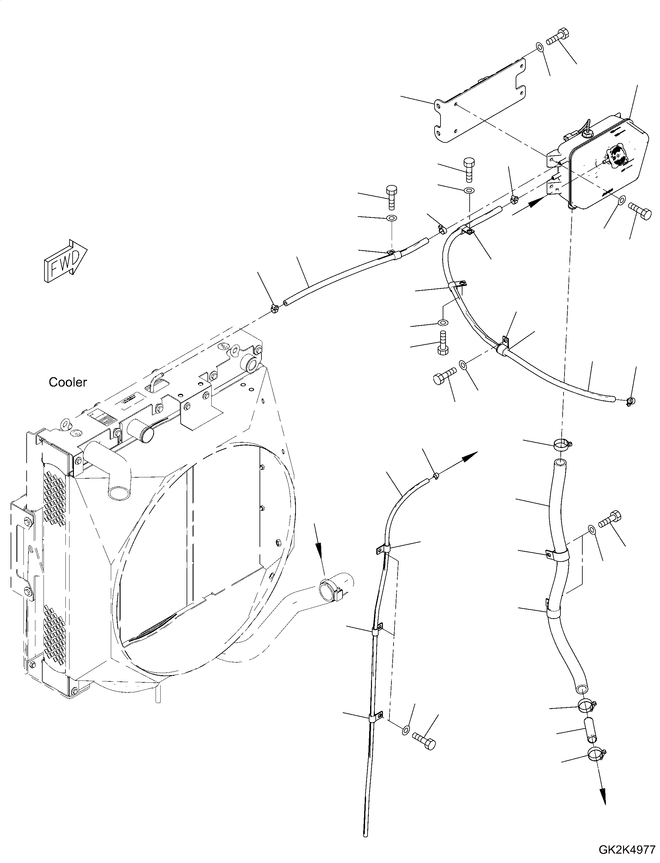 Шланг 09483-16080 KOMATSU