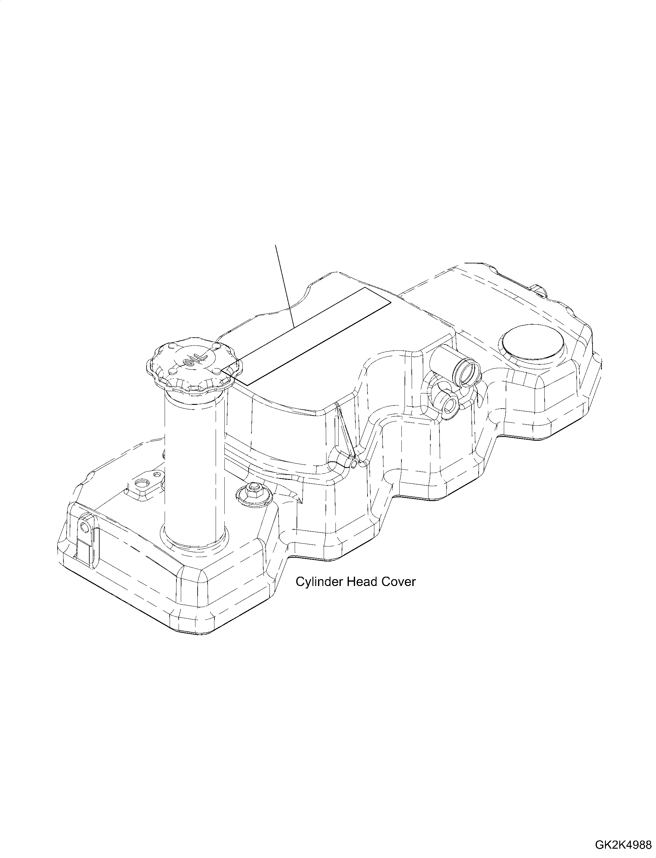 Dataplate CU5623352 KOMATSU