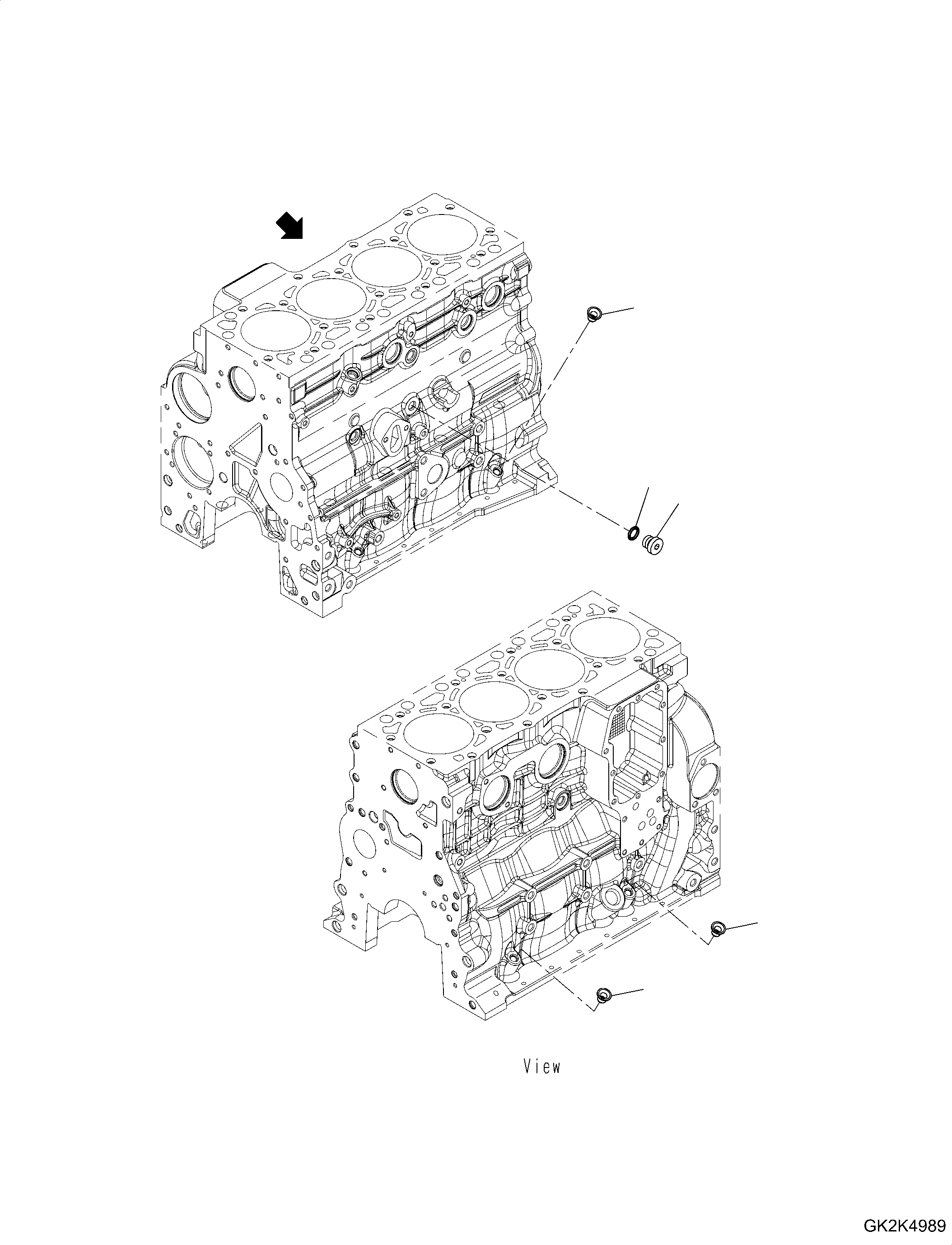 Пробка 6754-22-1120 KOMATSU