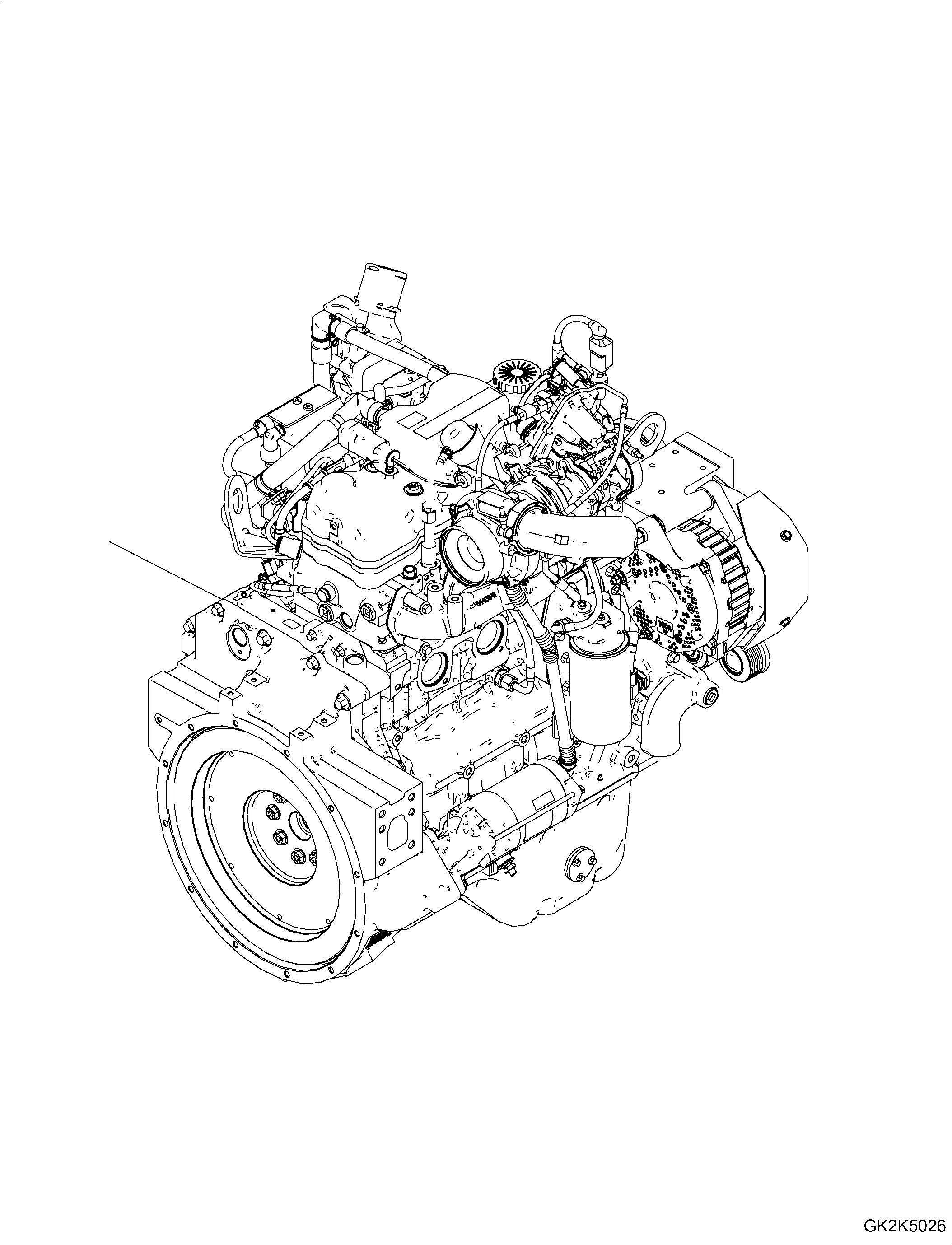 Engine Assembly 6757-B0-HH10 KOMATSU