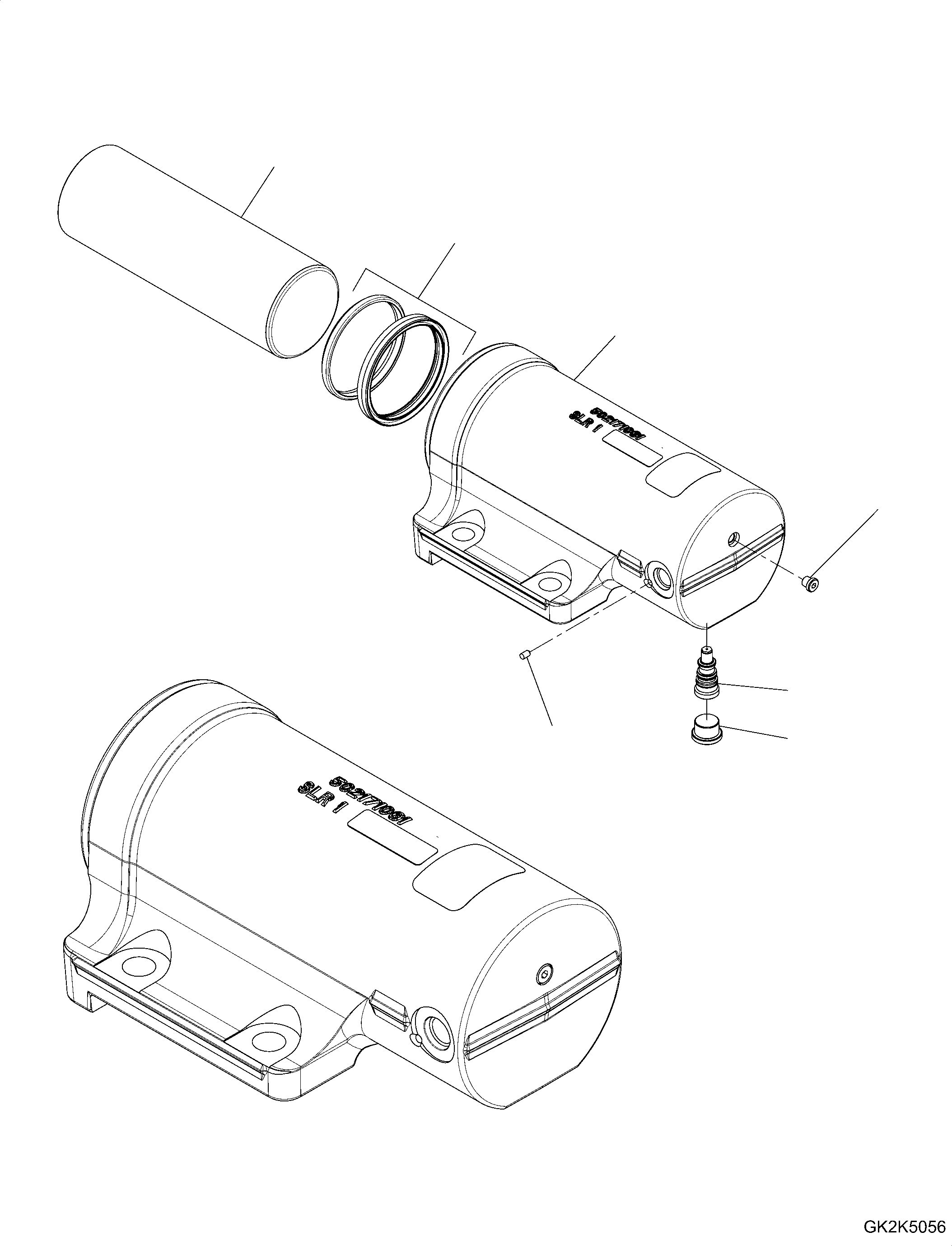 Seal Kit, Suspension Lock Cylinder, (Kit:K10) PJ5021807M91 KOMATSU