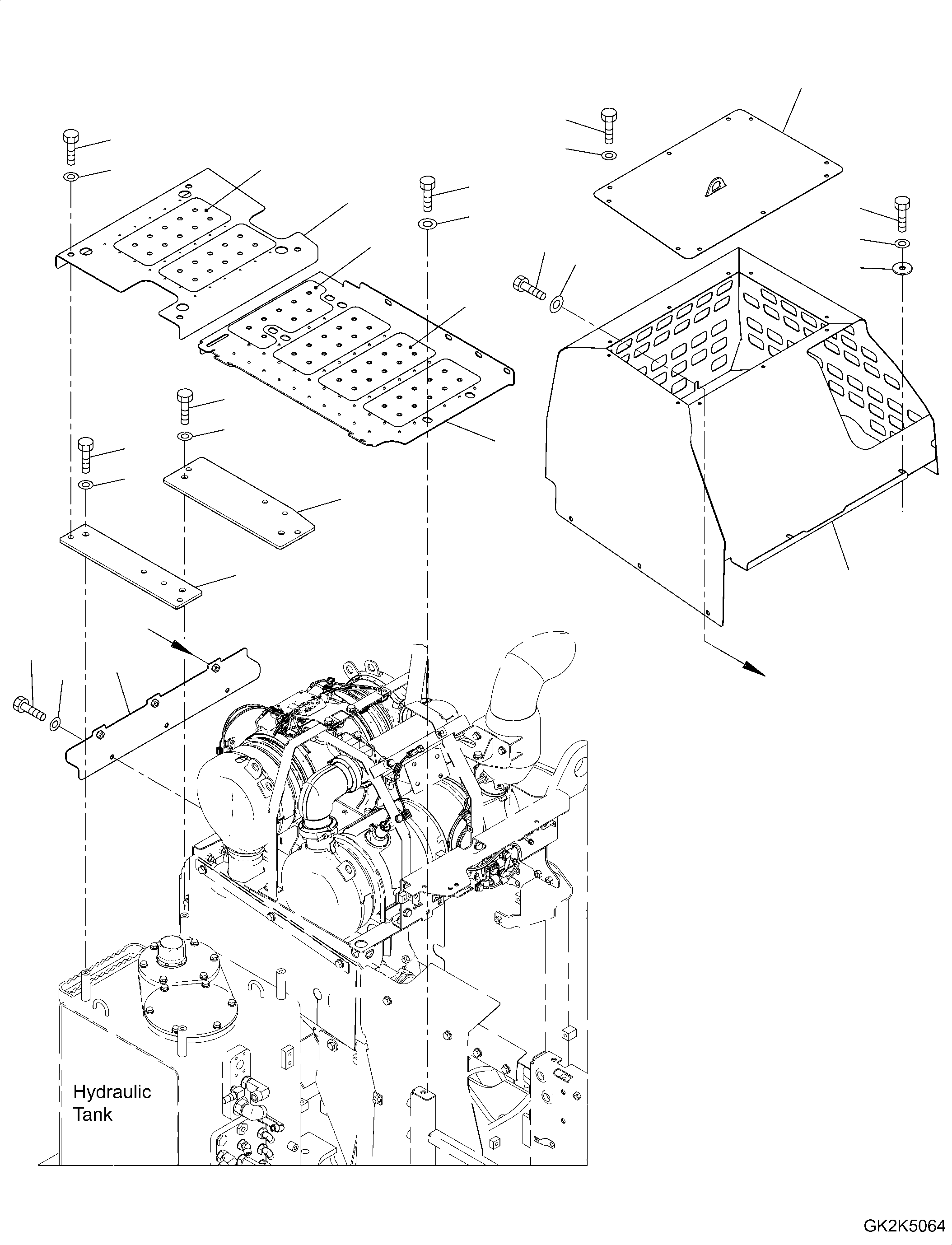 Пластина 20G-54-71531 KOMATSU