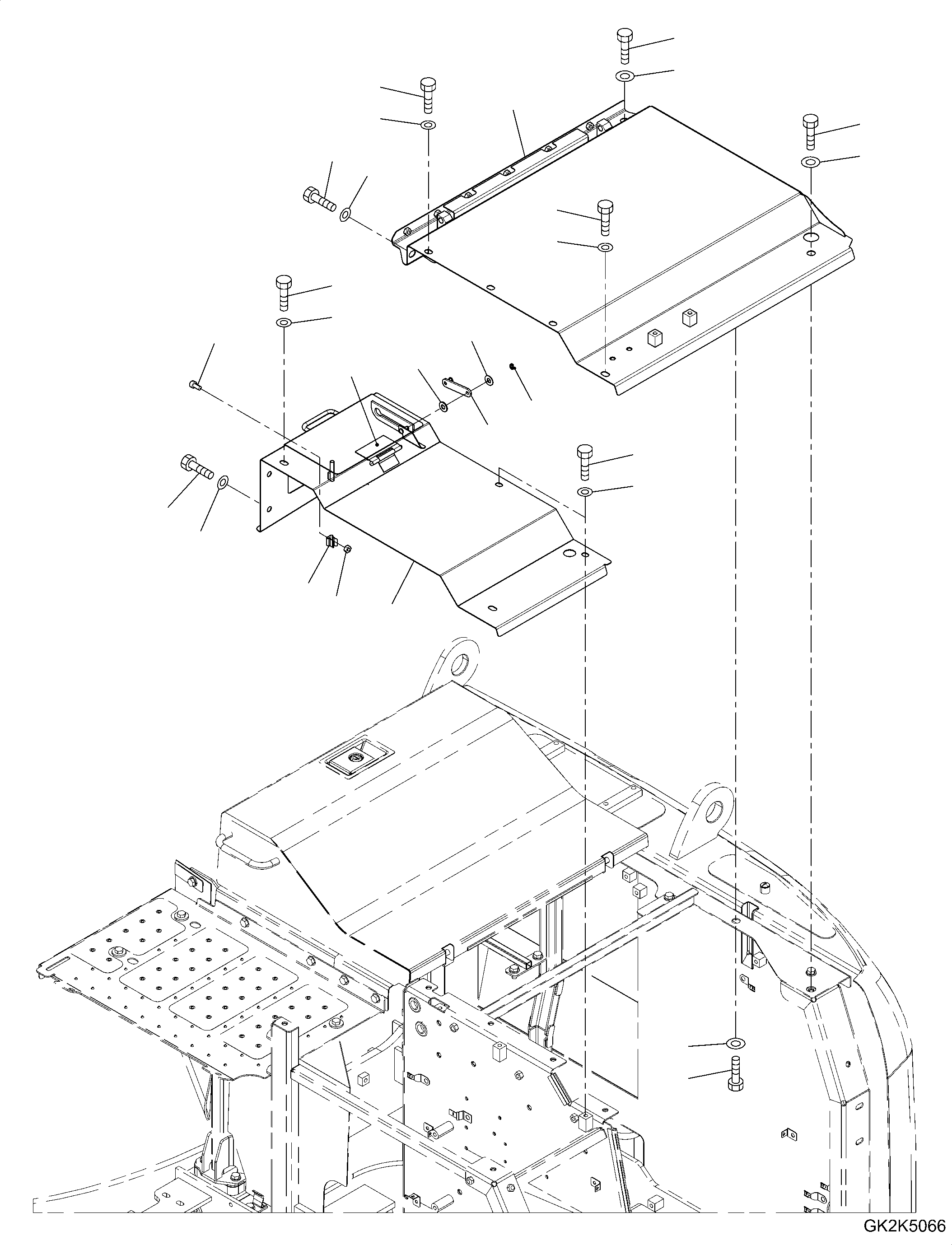 Крышка 20G-54-71452 KOMATSU