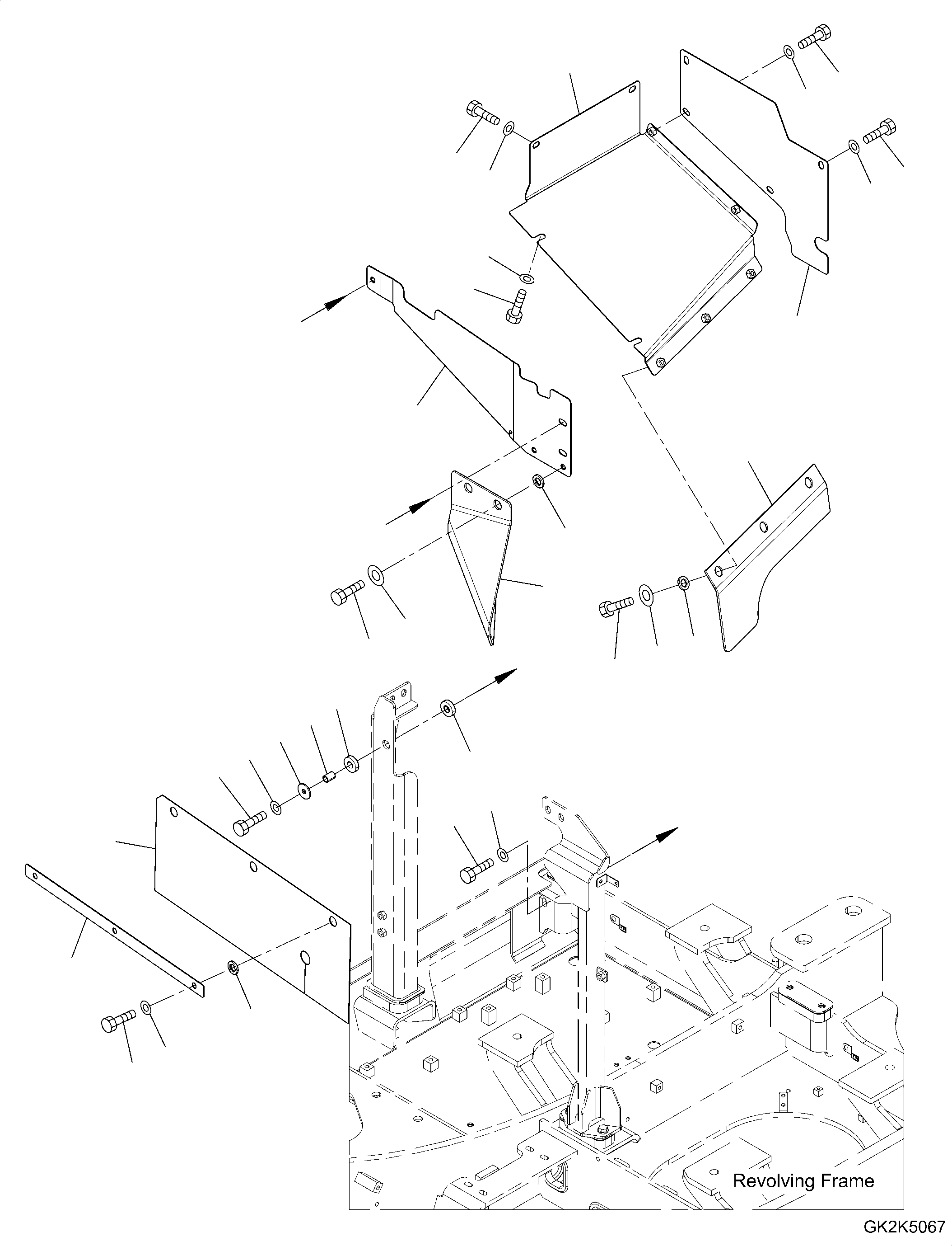 Пластина 20G-54-71630 KOMATSU