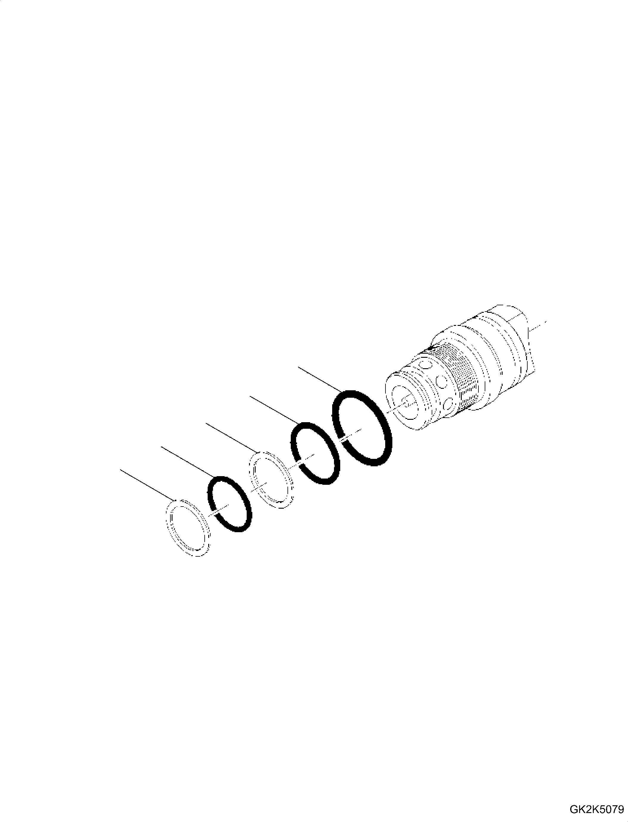 Pin, Cylinder RER913009666 KOMATSU