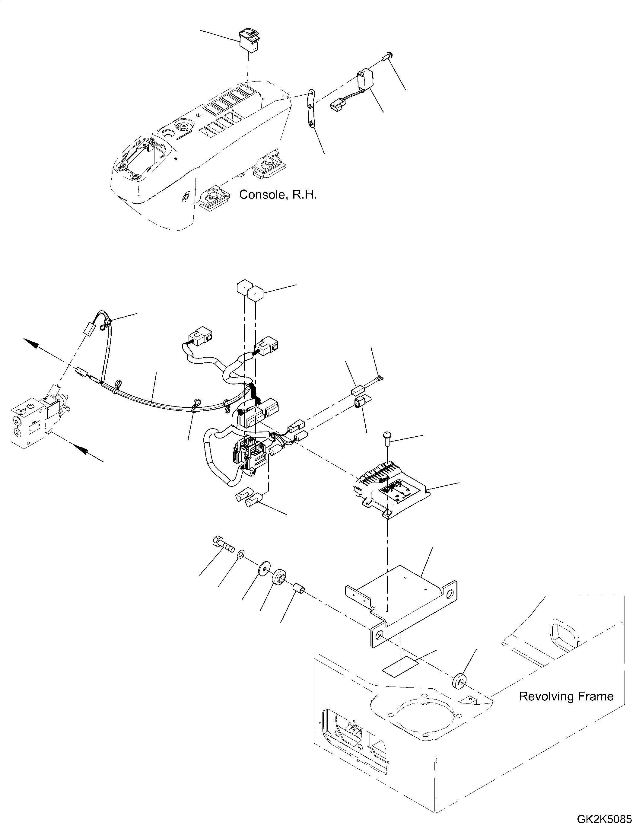Switch, Digging Brake Insert 20J-06-63170 KOMATSU