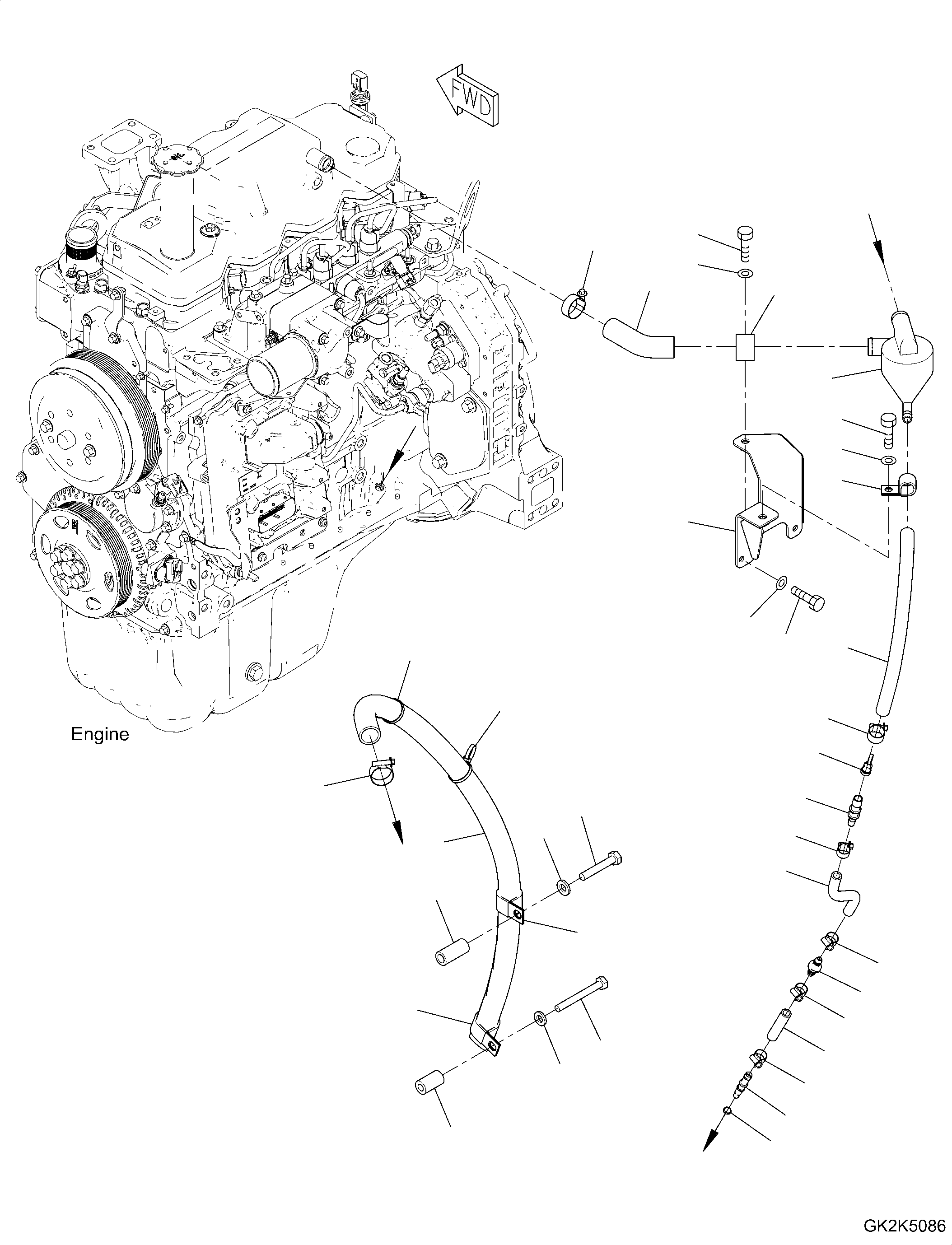 Tube Assembly 20G-01-71730 KOMATSU