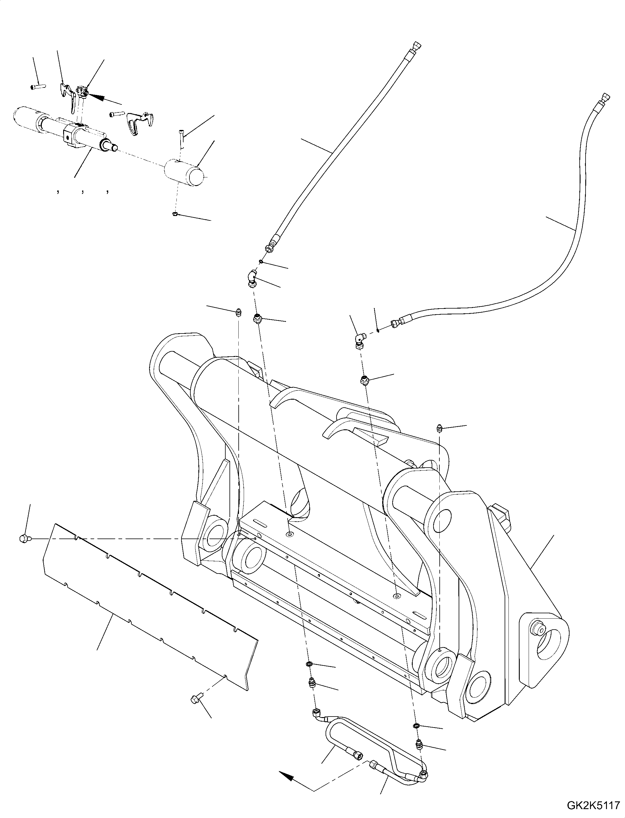 Seal Kit, Cylinder 421-71-H3280 KOMATSU