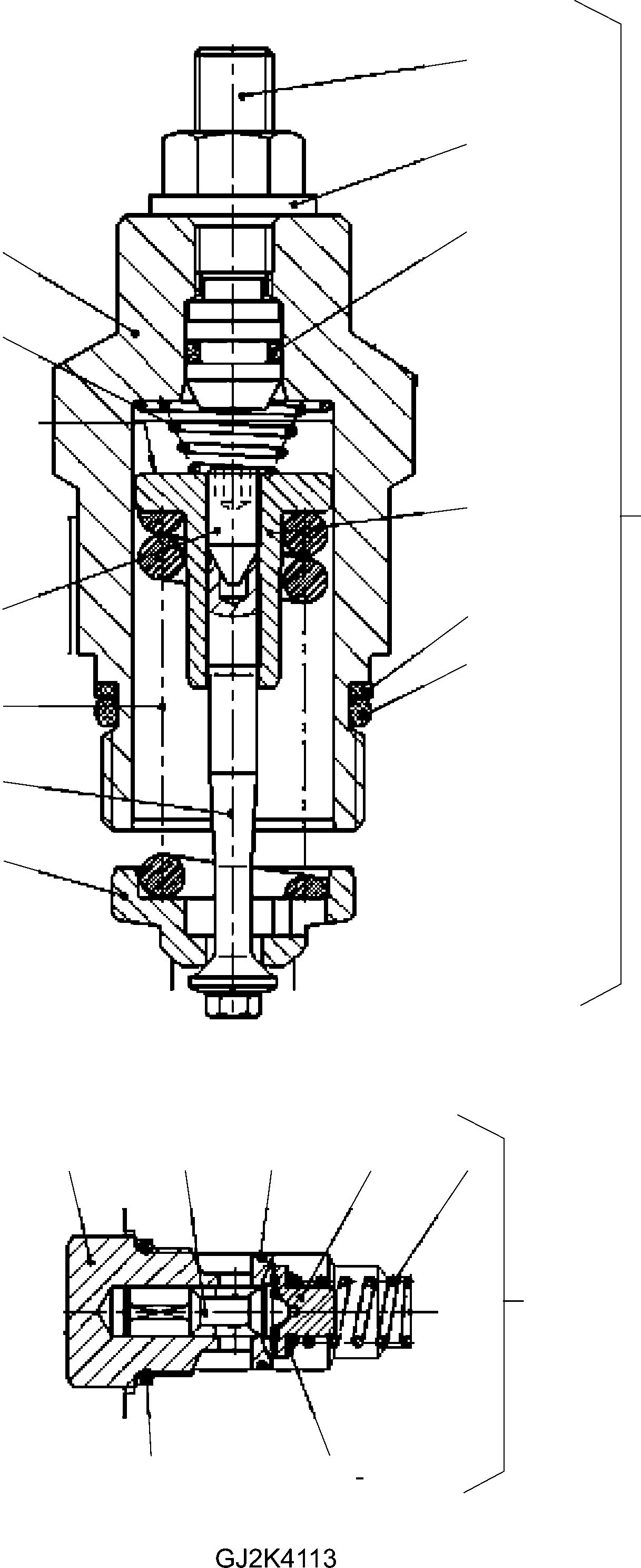 Пружина сжатия 42U-17-H0R32 KOMATSU