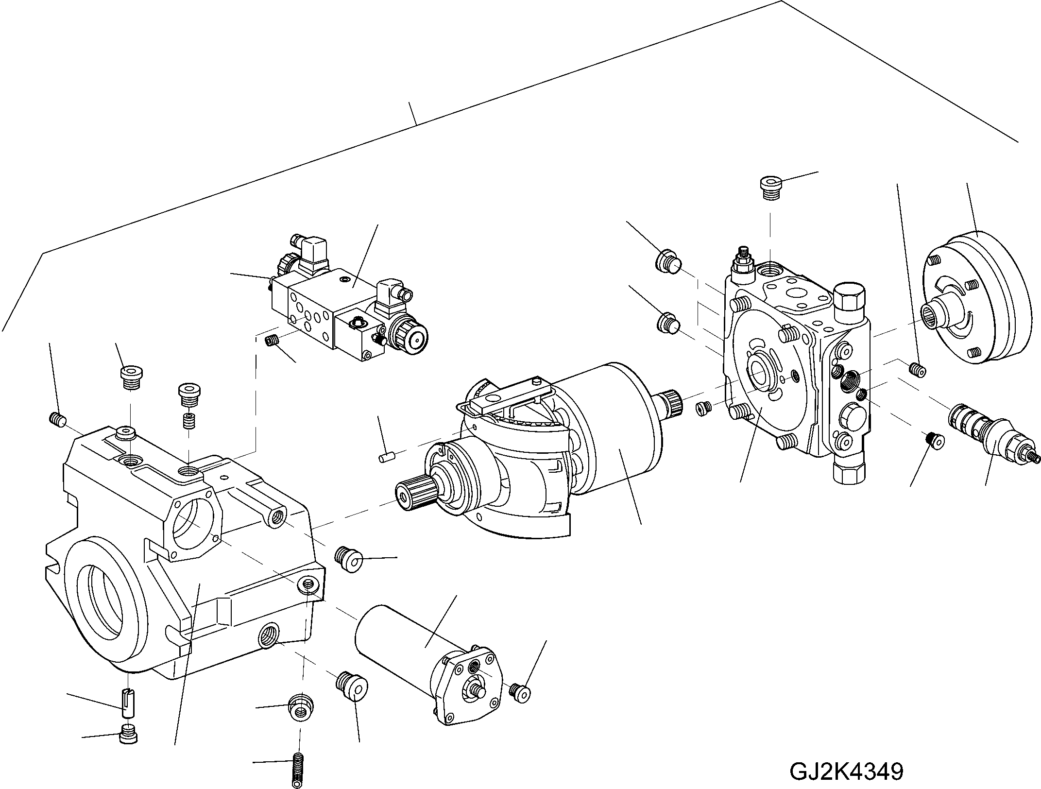 Hydraulic Pump 42W-17-41010 KOMATSU