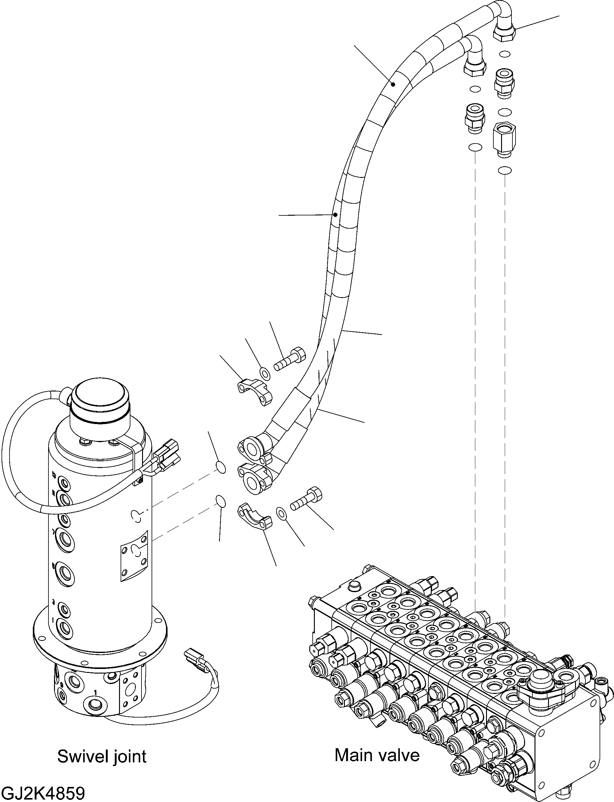 Шланг 20J-62-11412 KOMATSU