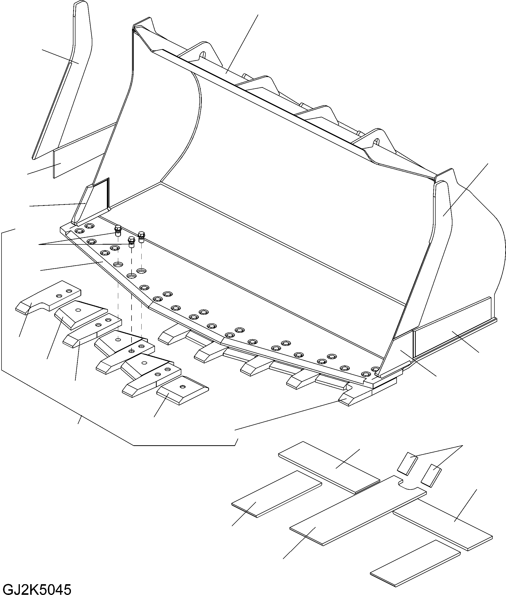 Щётка стеклоочистителя 421-75-H2540 KOMATSU