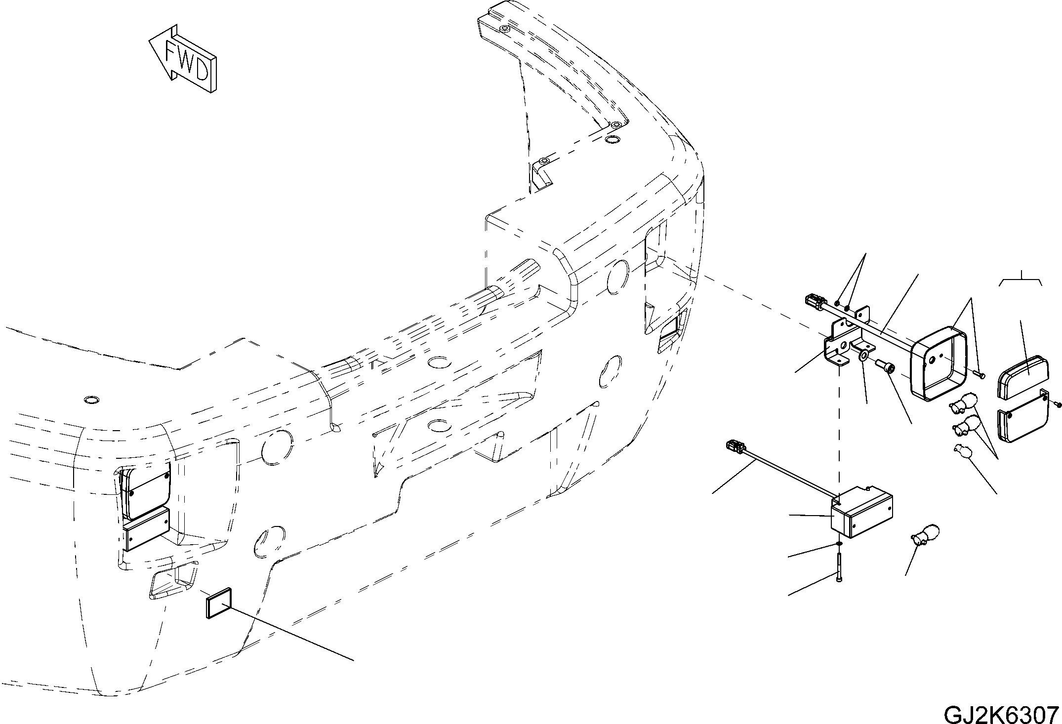 Кронштейн 42W-06-33110 KOMATSU