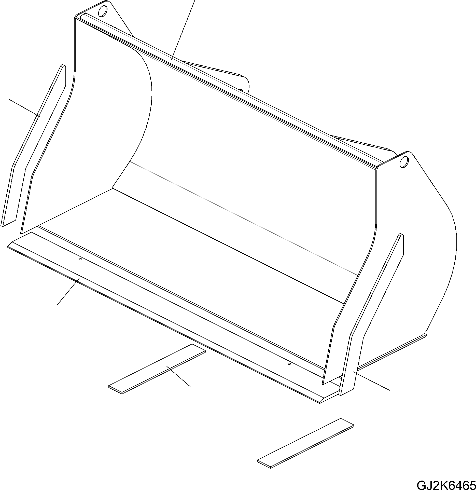 Ковш 42U-70-22140 KOMATSU