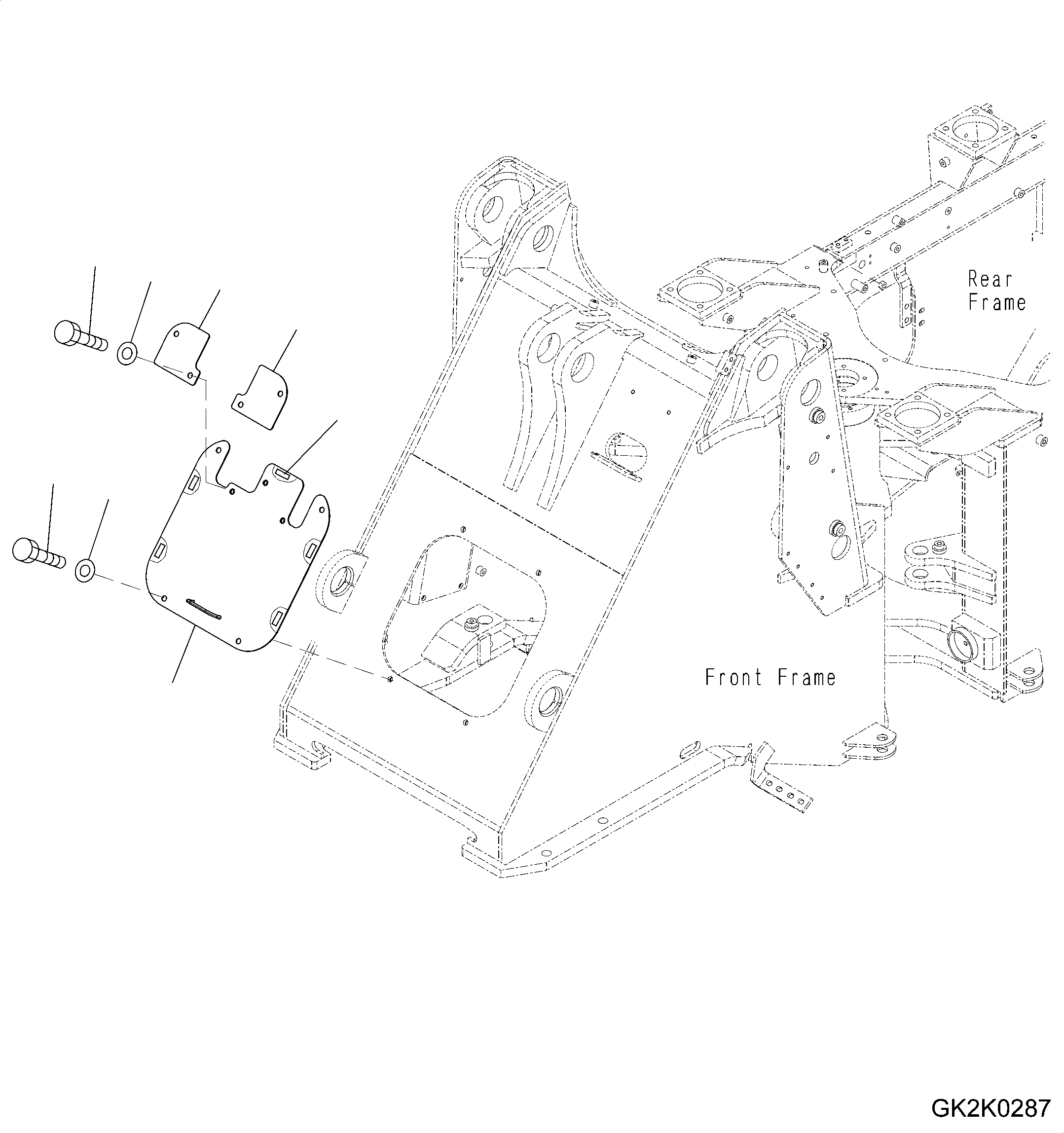 Пластина 419-877-H471 KOMATSU