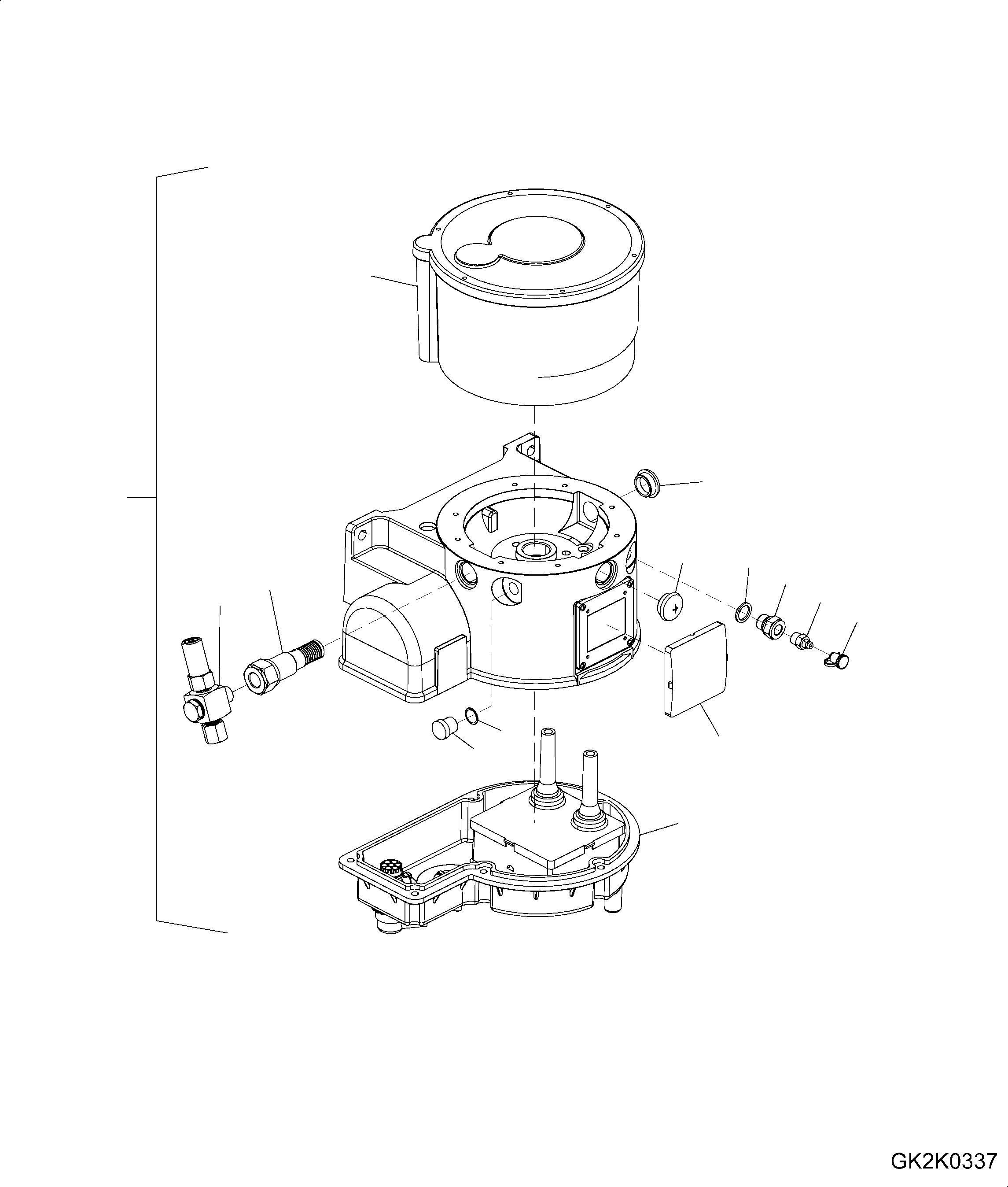 Pump Assembly, without Settings 418-S95-5220 KOMATSU