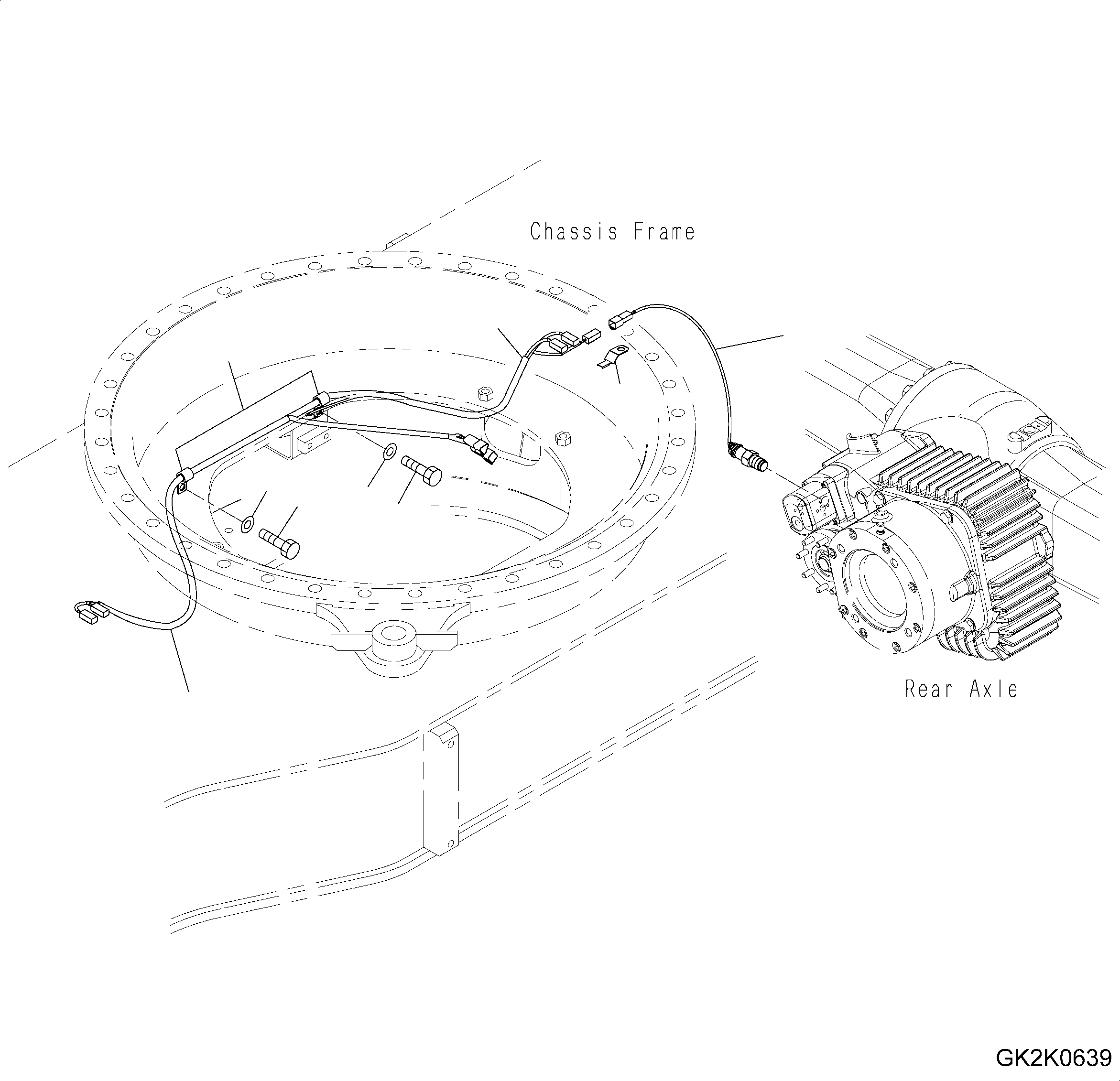 Wiring Harness, Chassis 20G-06-41161 KOMATSU
