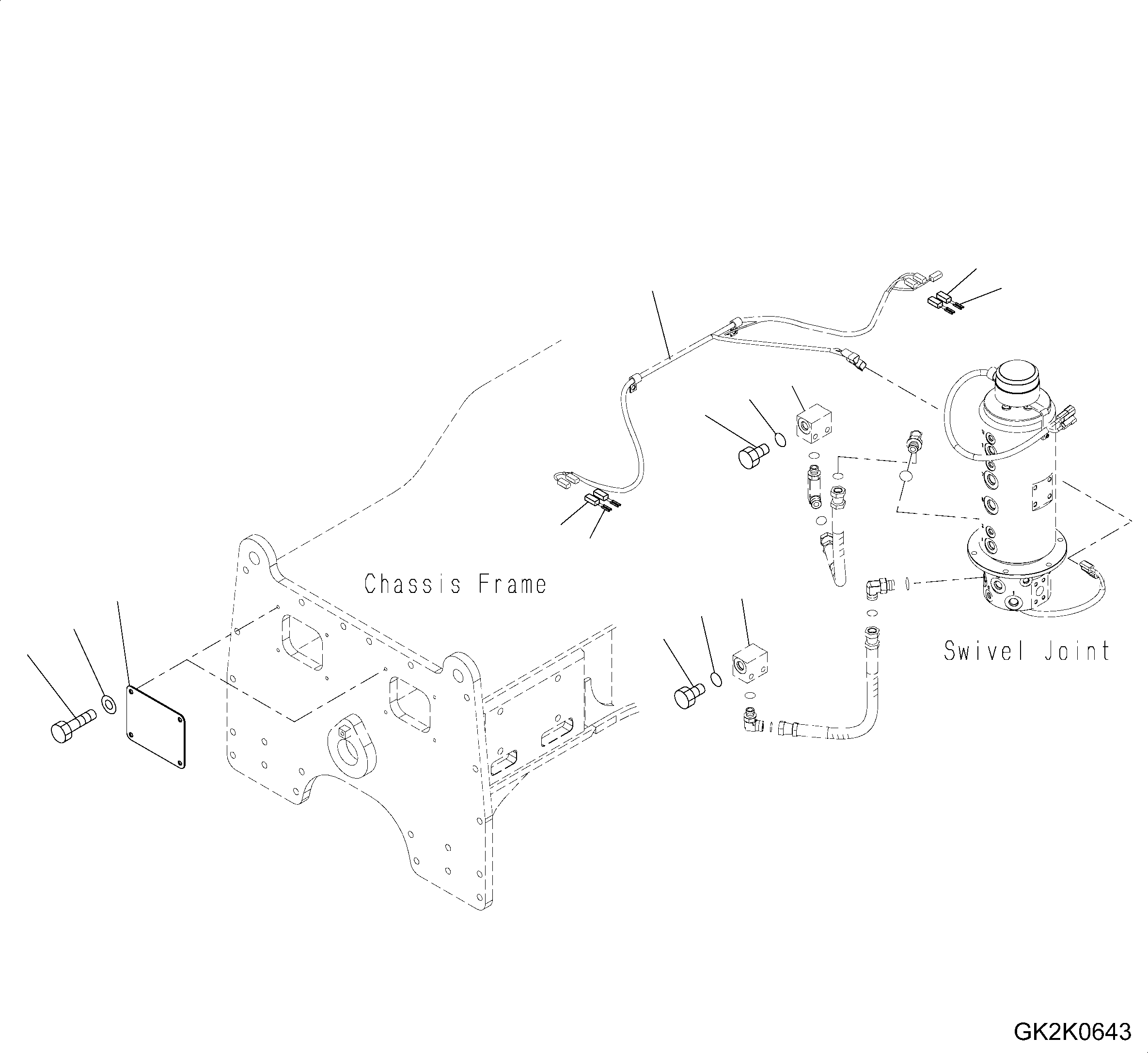 Wiring Harness, Chassis (20G-06-41160) KOMATSU