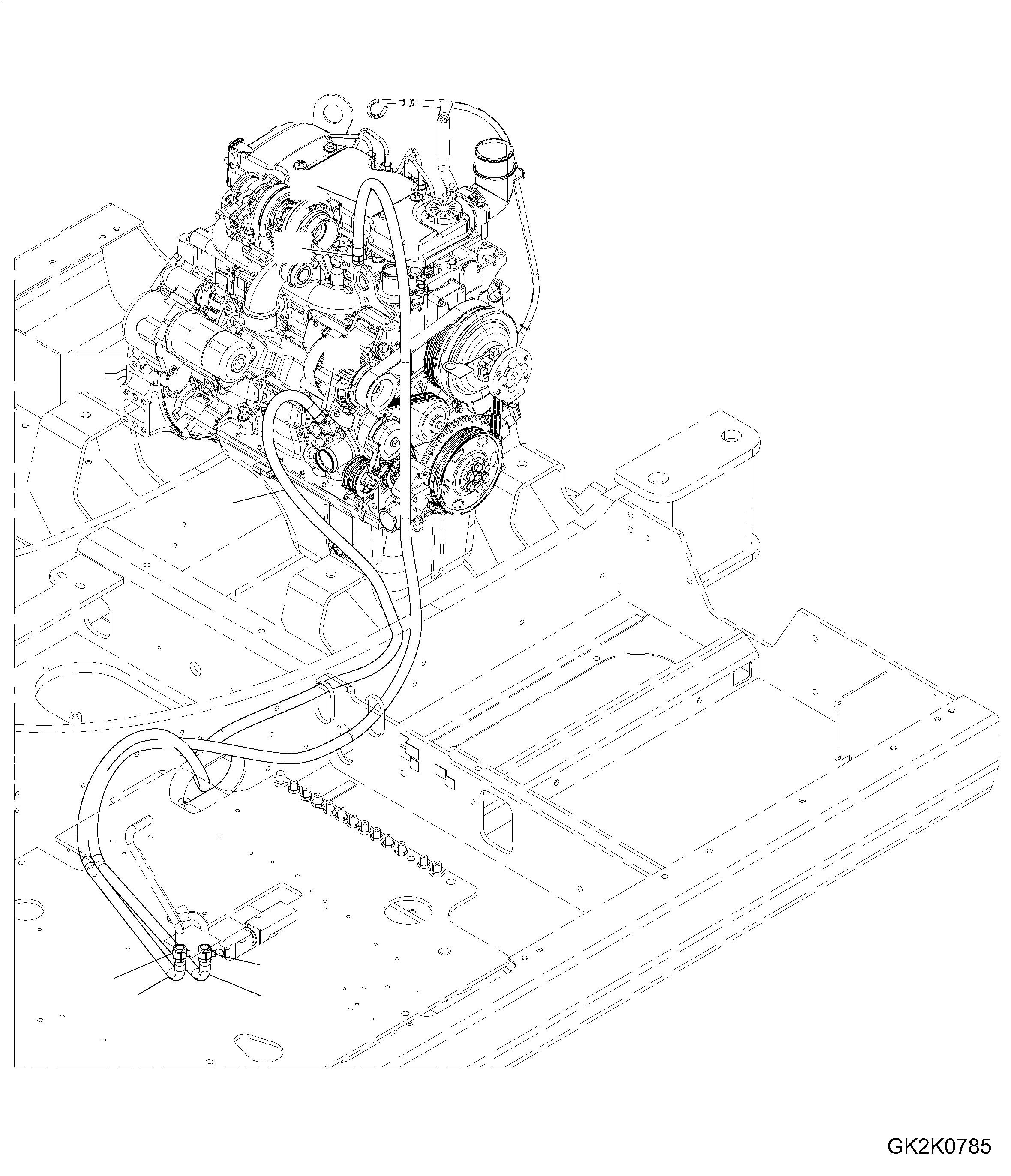 Шланг 20G-979-4230 KOMATSU