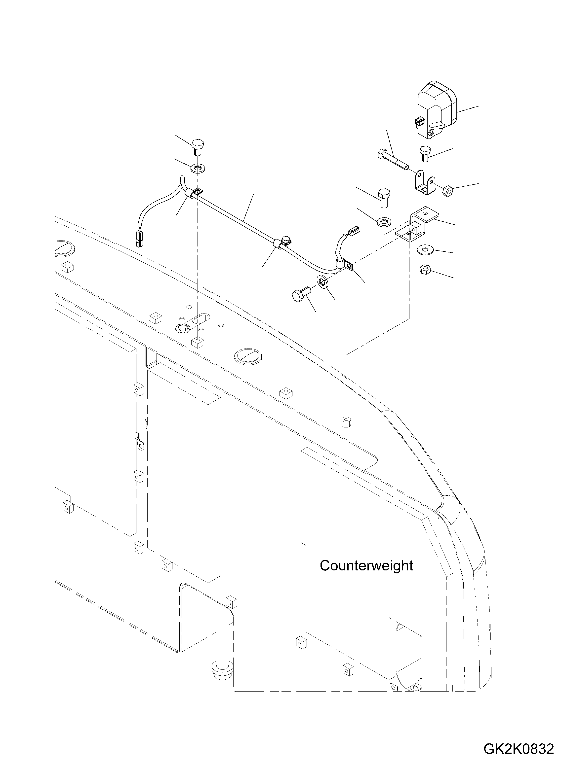 Жгут проводов 20J-06-41141 KOMATSU
