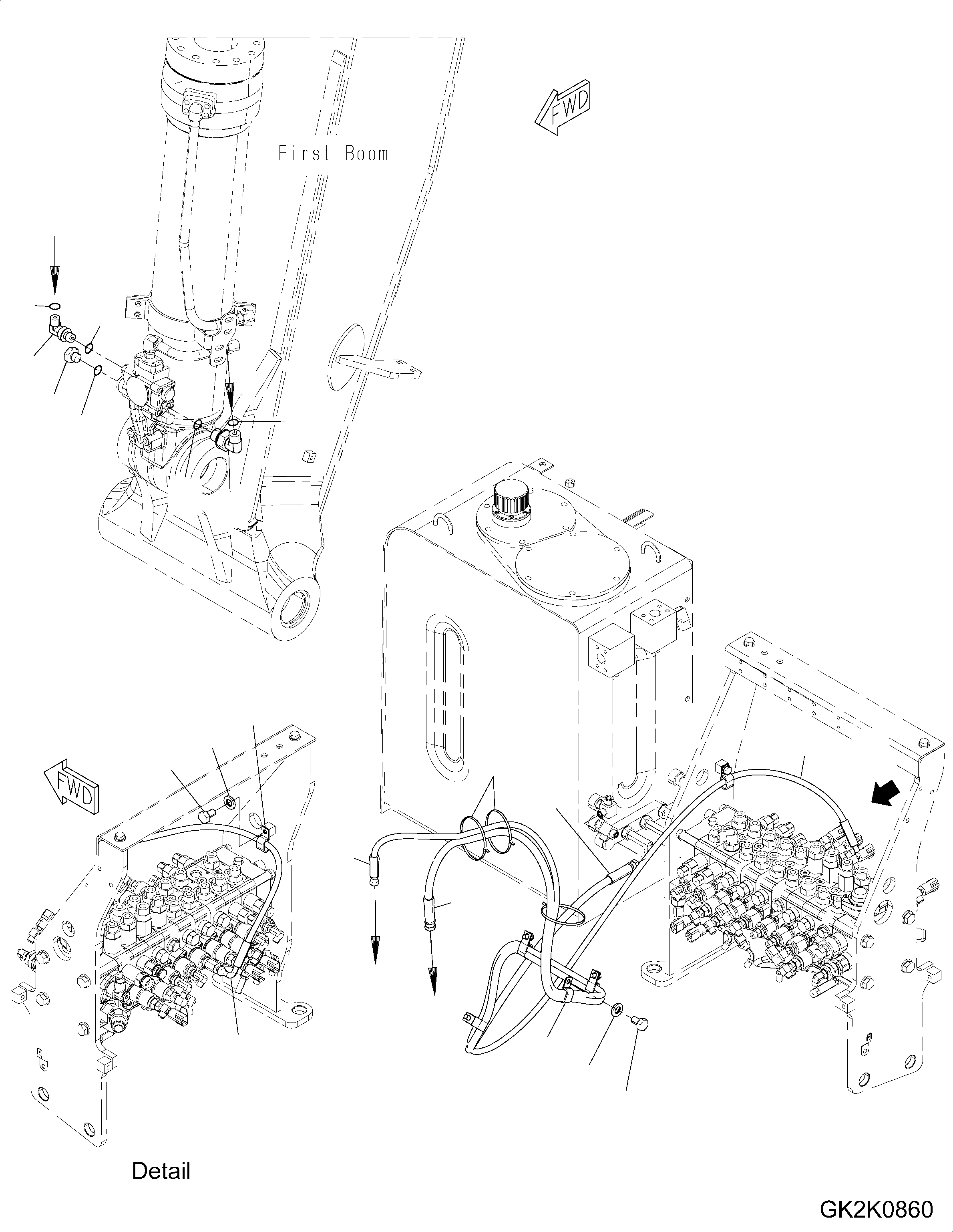 Шланг 02761-00236 KOMATSU