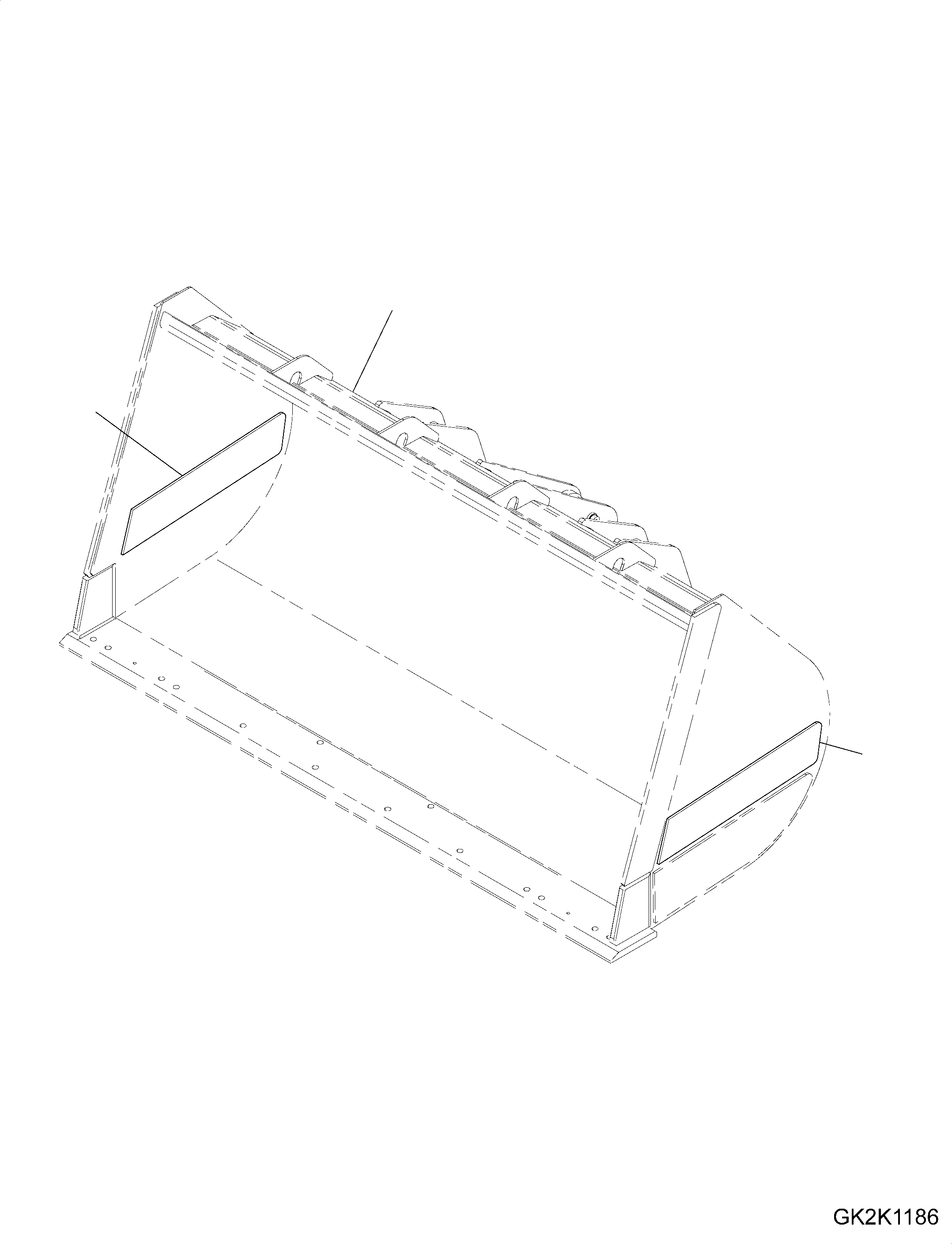 Пластина сварная 419-74-H2N50 KOMATSU