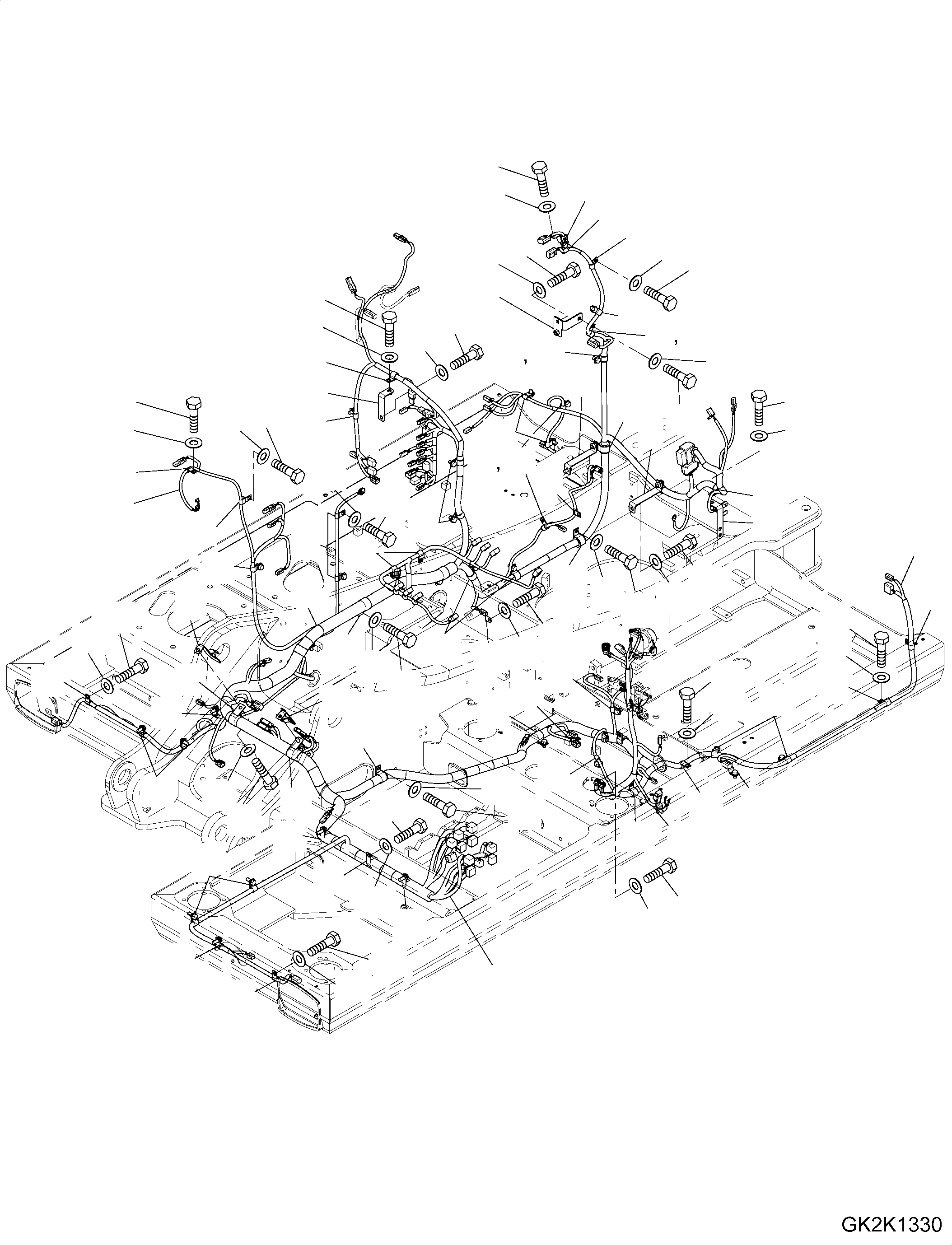 Жгут проводов 20J-06-51111 KOMATSU