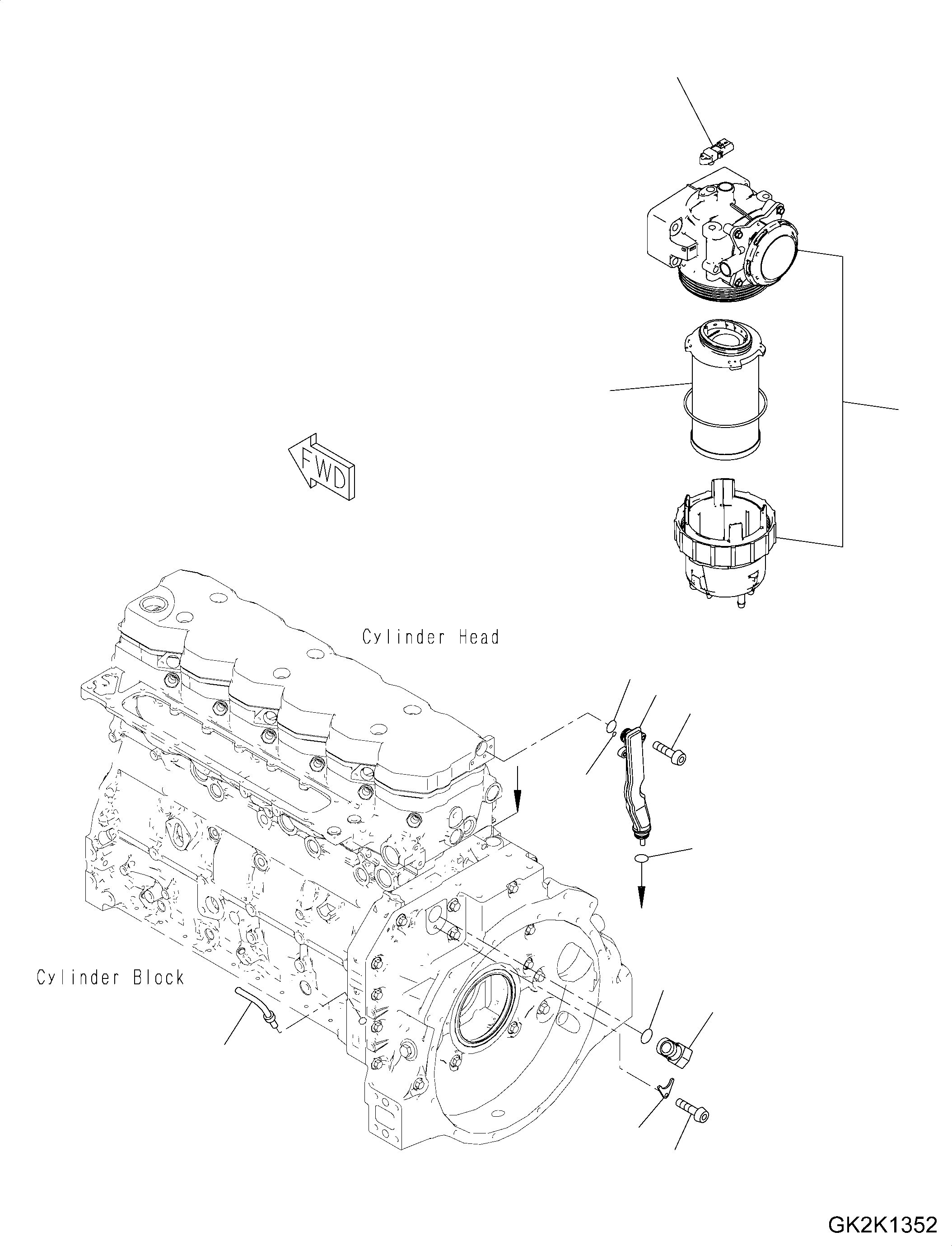 Ventilator 600-331-2400 KOMATSU