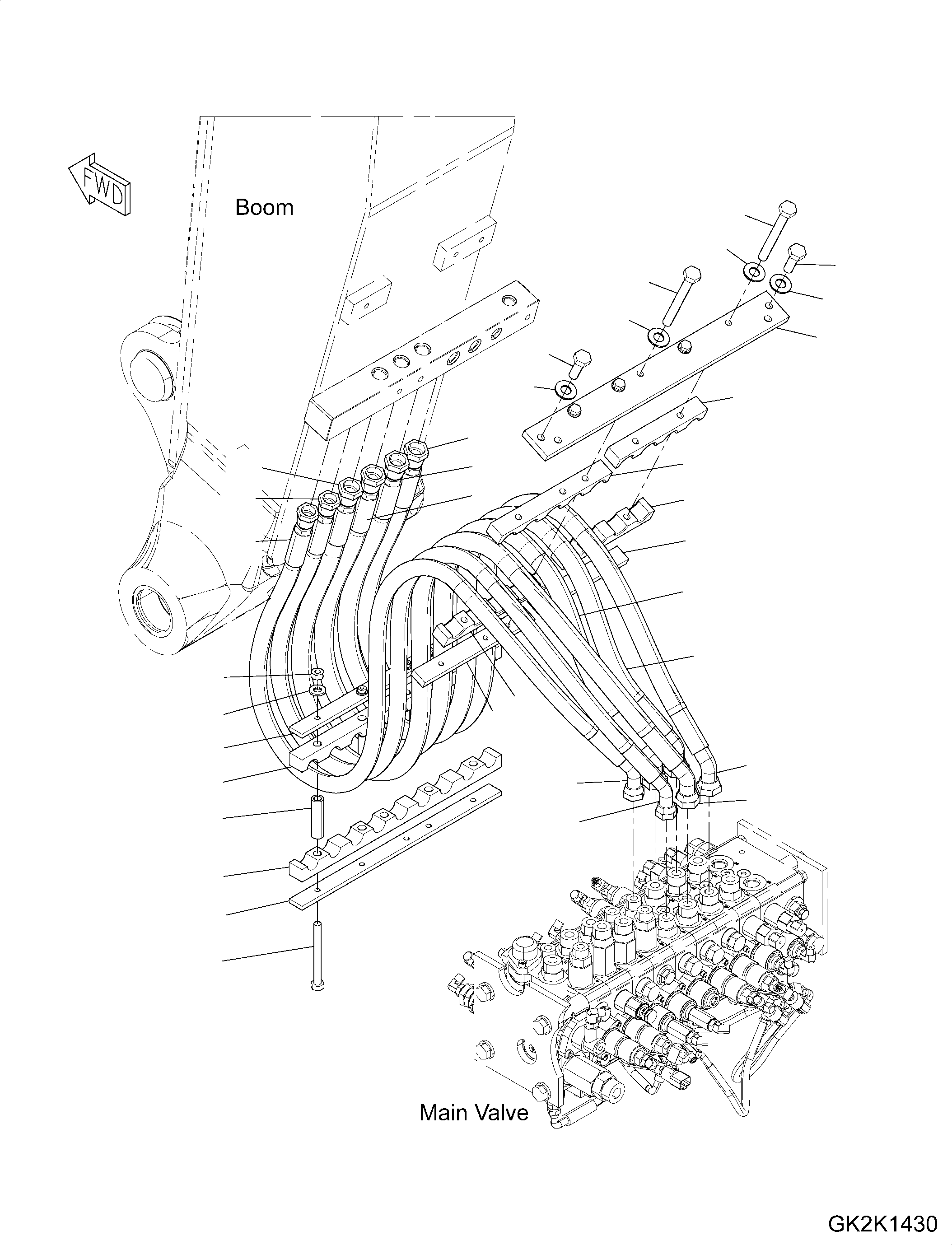 Шланг 20J-62-52380 KOMATSU