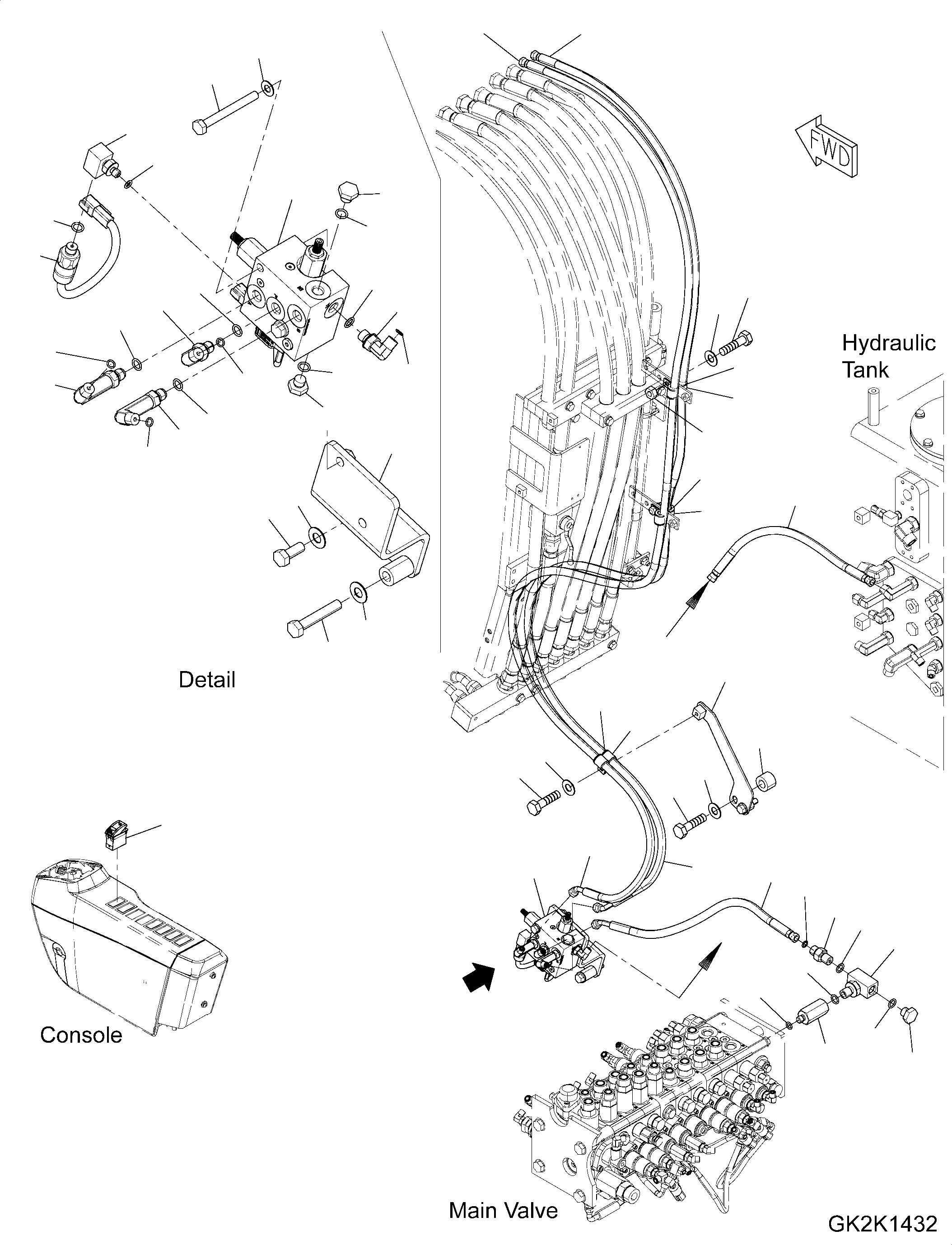 Шланг 02779-00233 KOMATSU
