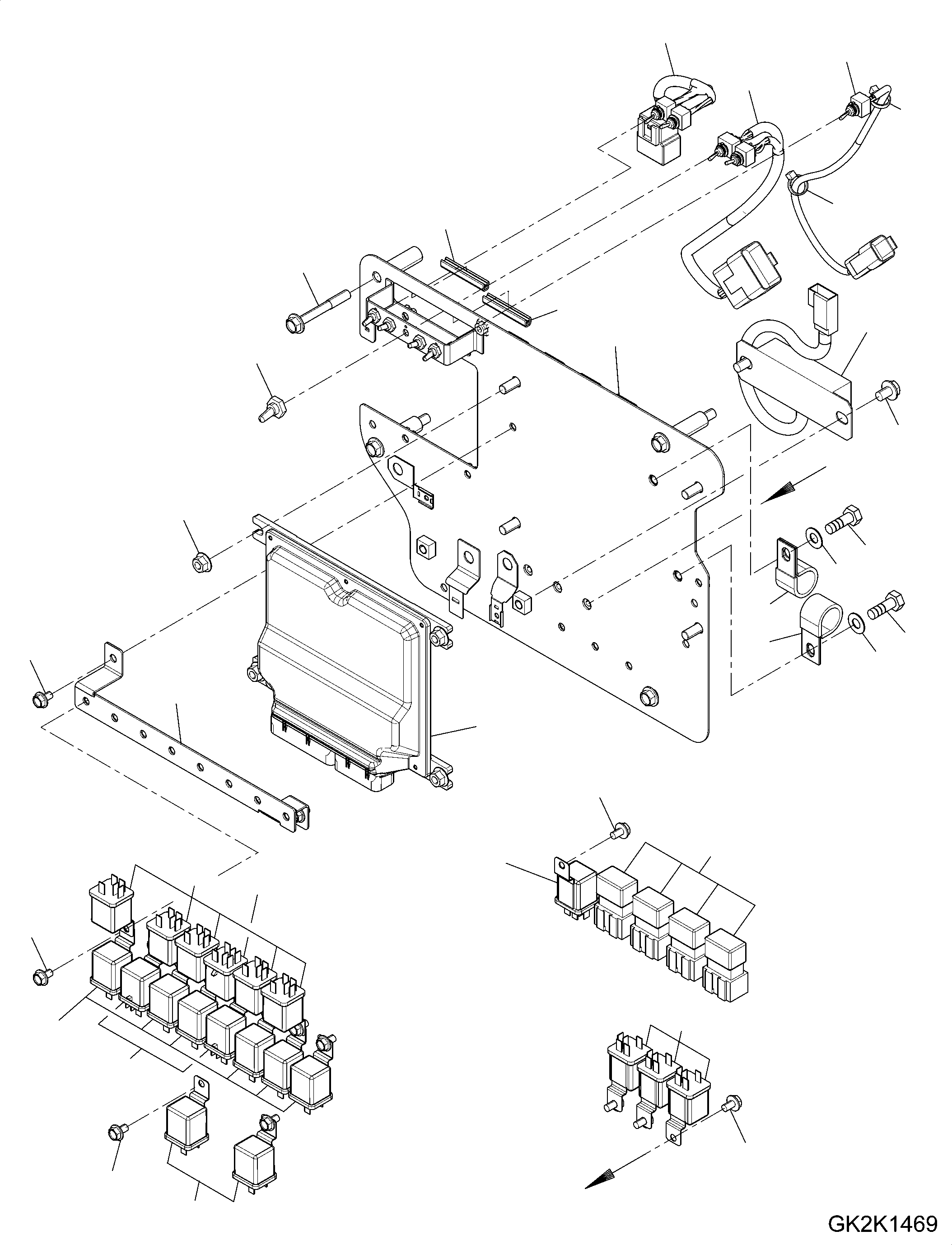 Зажим 04435-52208 KOMATSU