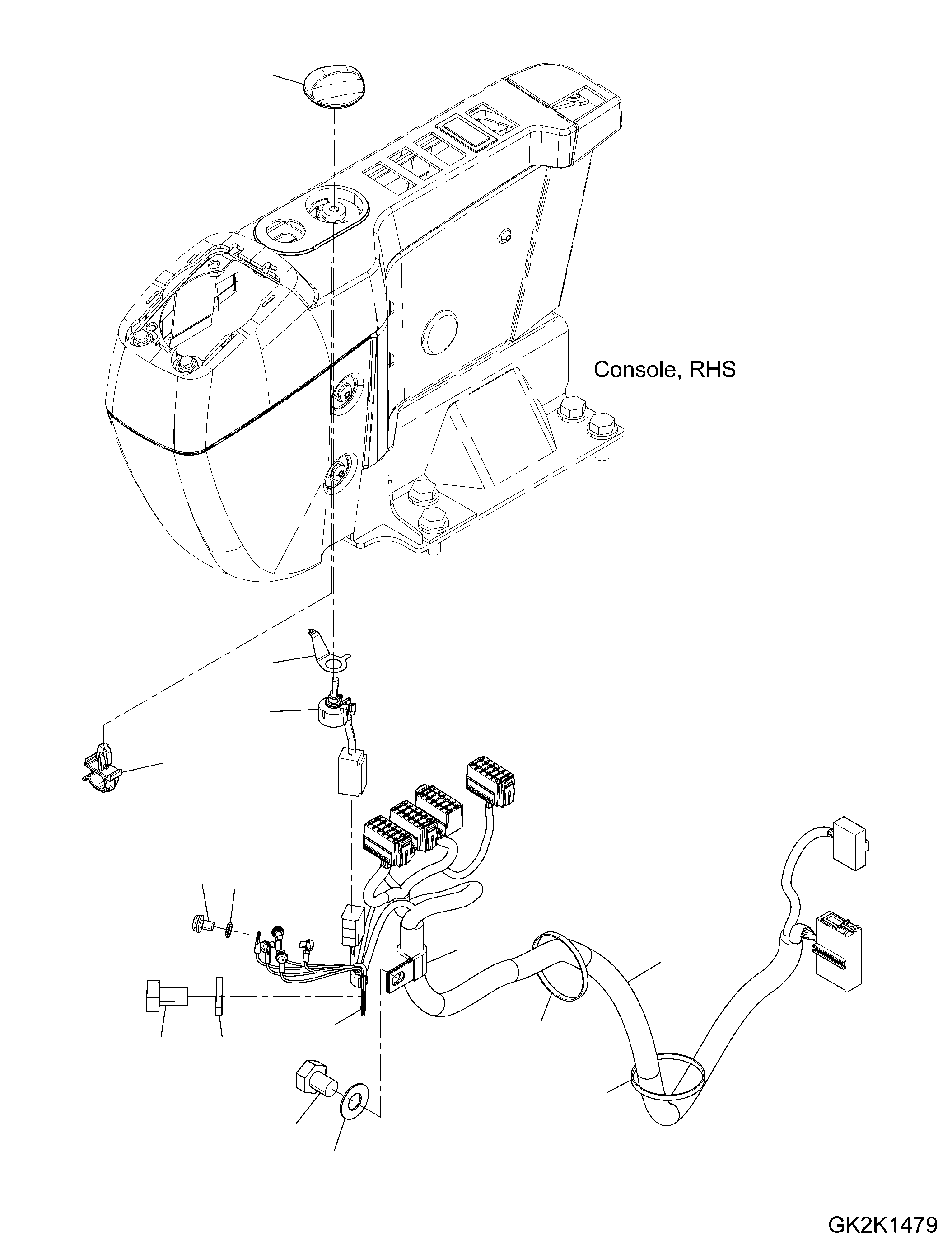 Жгут проводов 20J-06-51142 KOMATSU