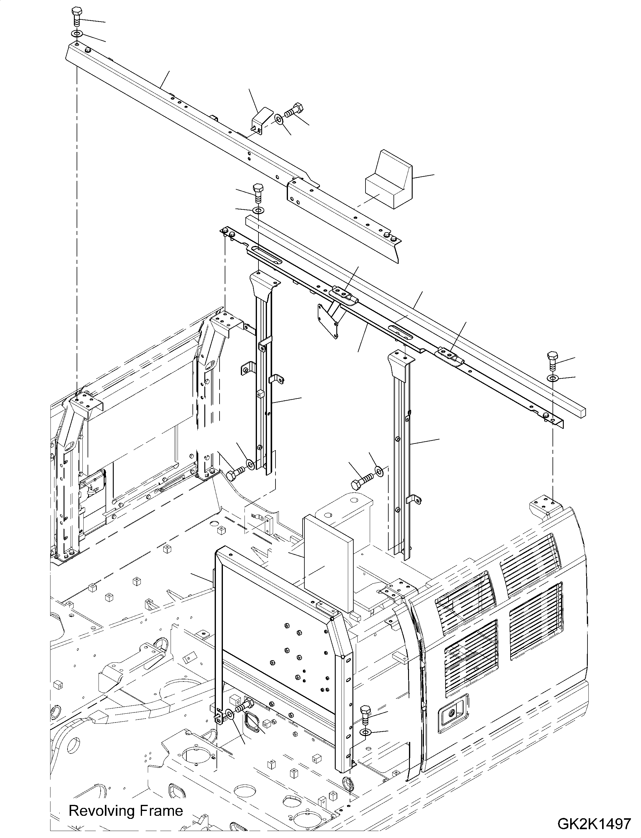 Петля сварная 2A5-54-11891 KOMATSU