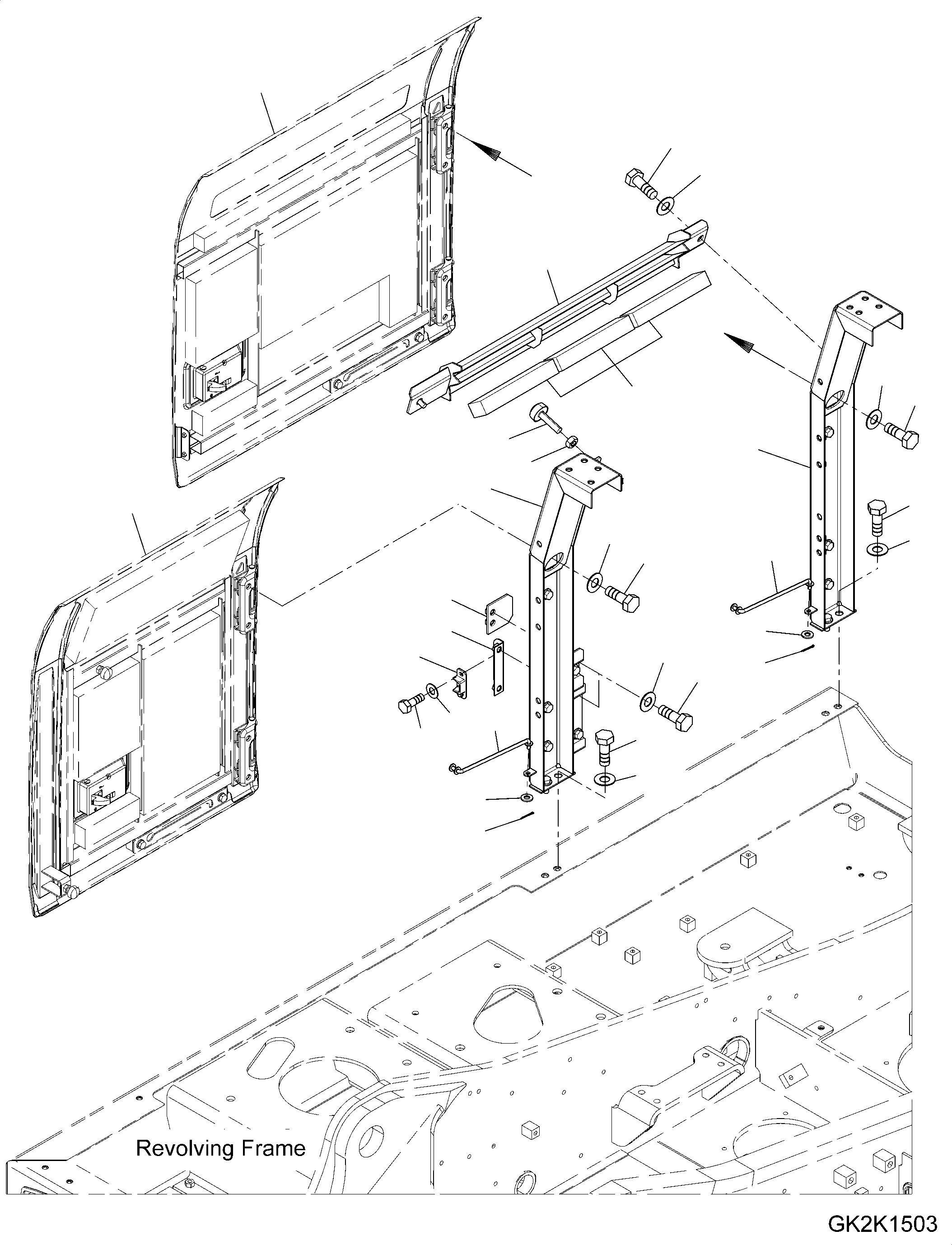 Жалюзи 20J-54-52681 KOMATSU