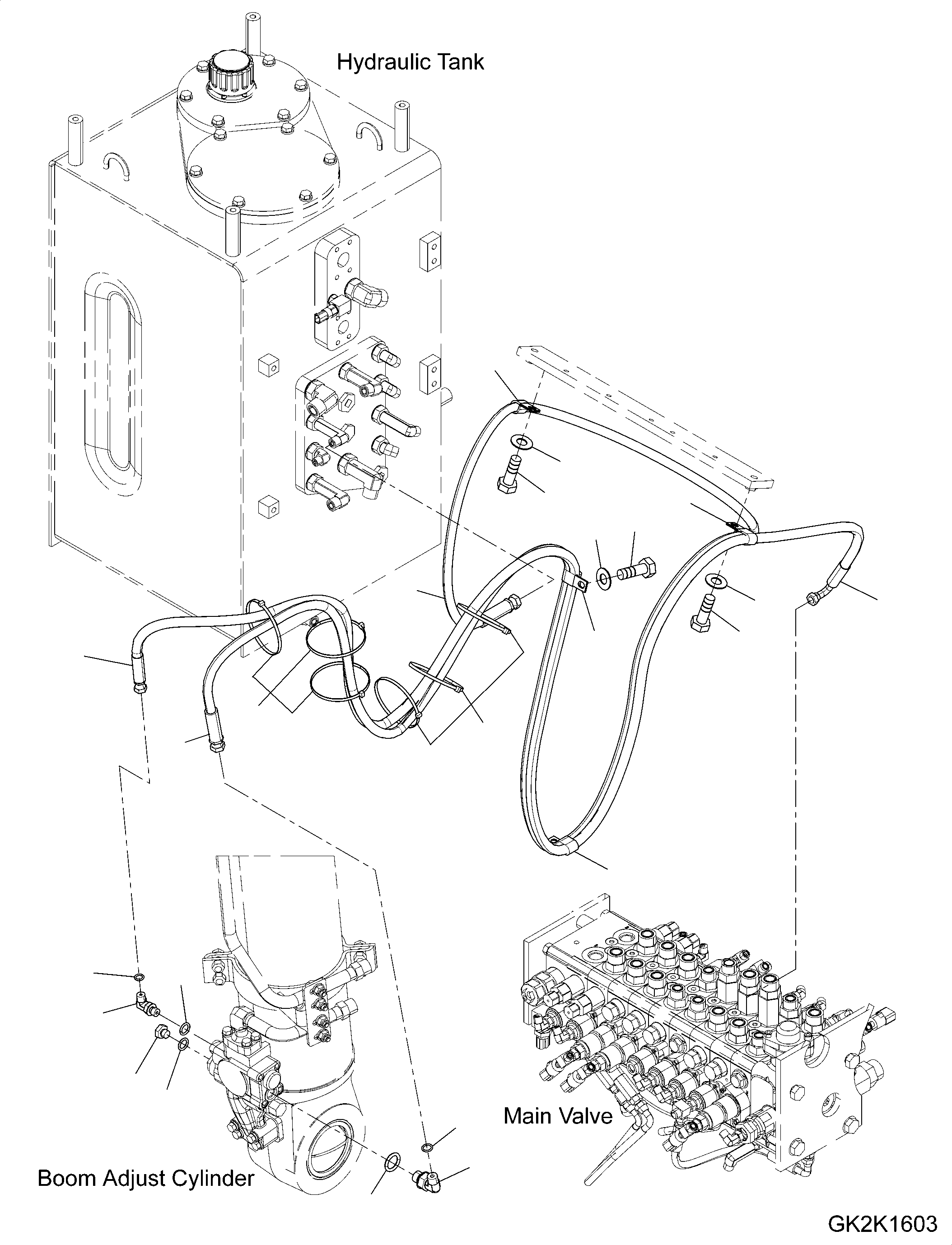 Шланг 02775-00235 KOMATSU