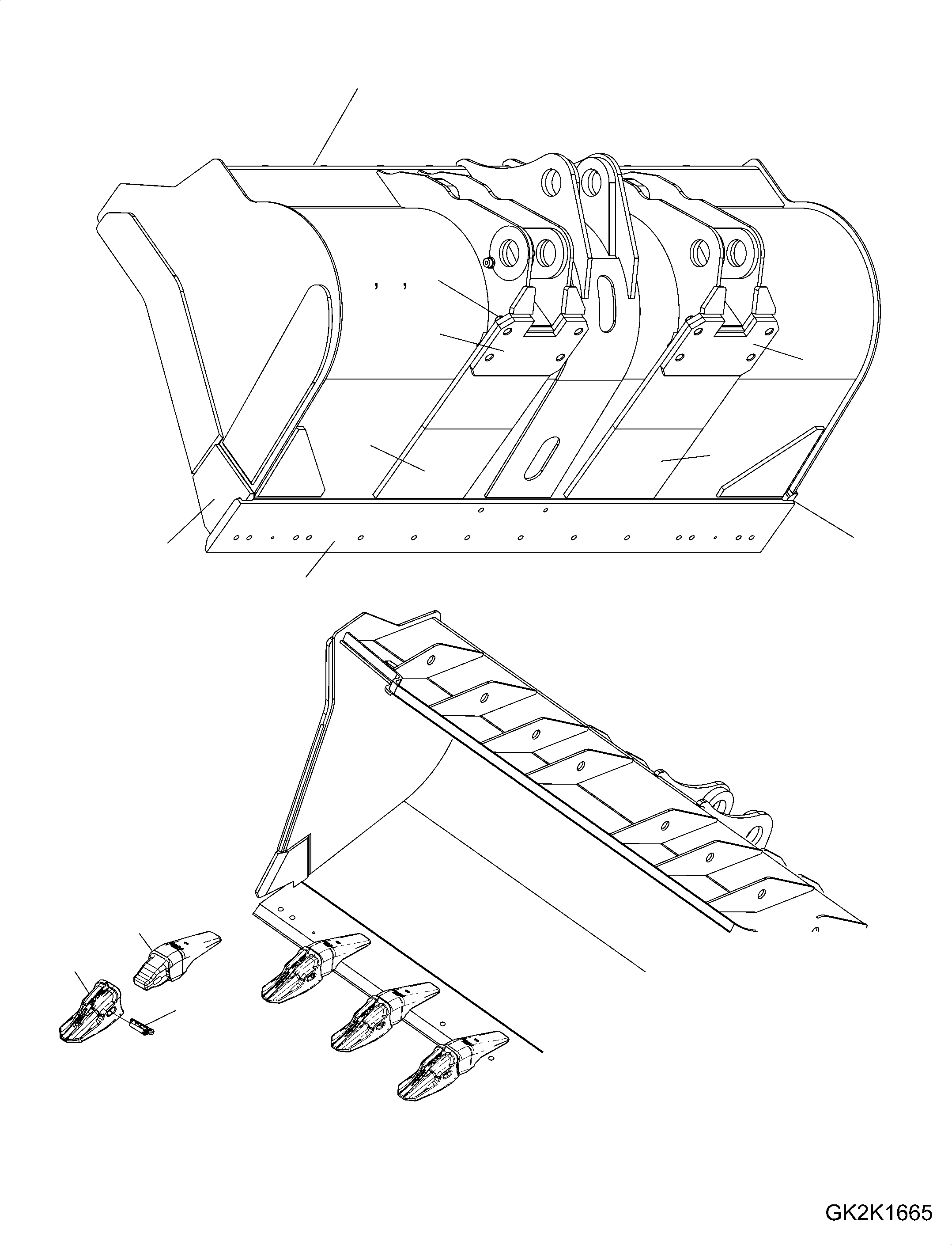 Adapter, Welded 425-70-H2540 KOMATSU