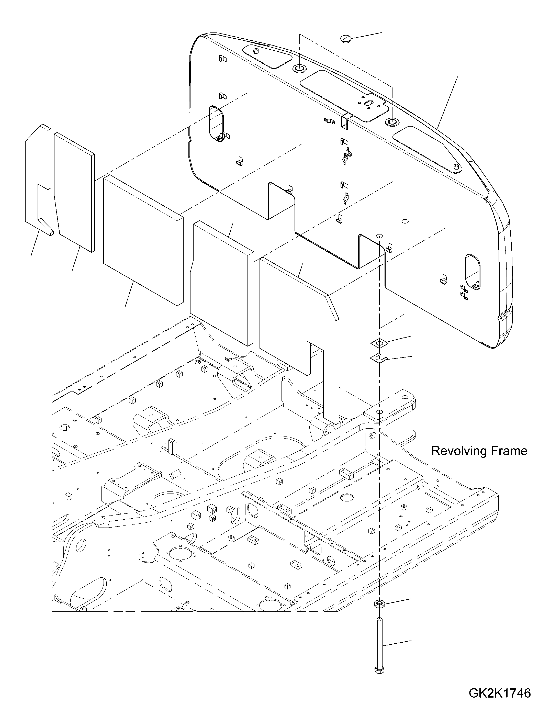 Counterweight Assembly 20J-46-42110 KOMATSU