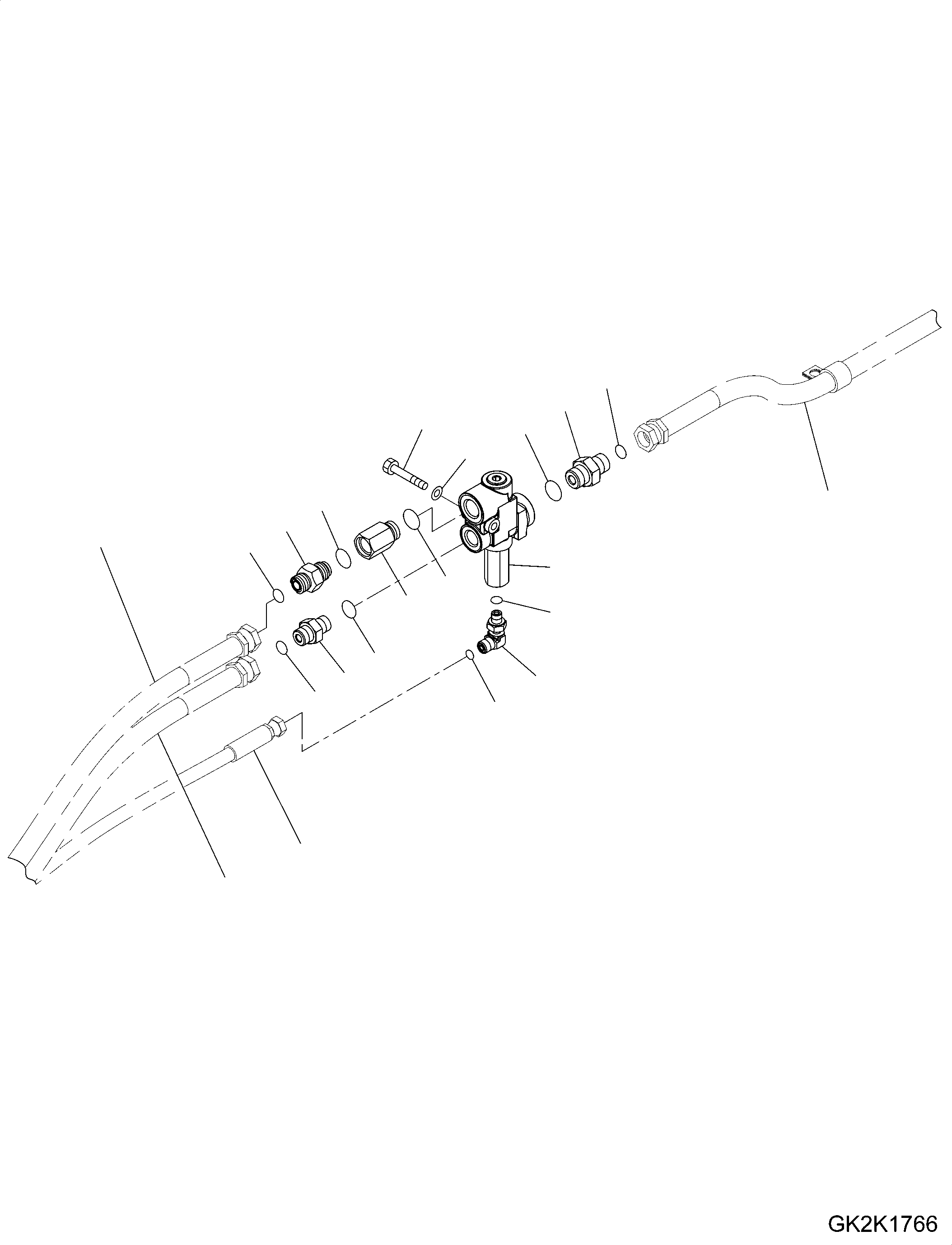 Шланг (02765-00422) KOMATSU