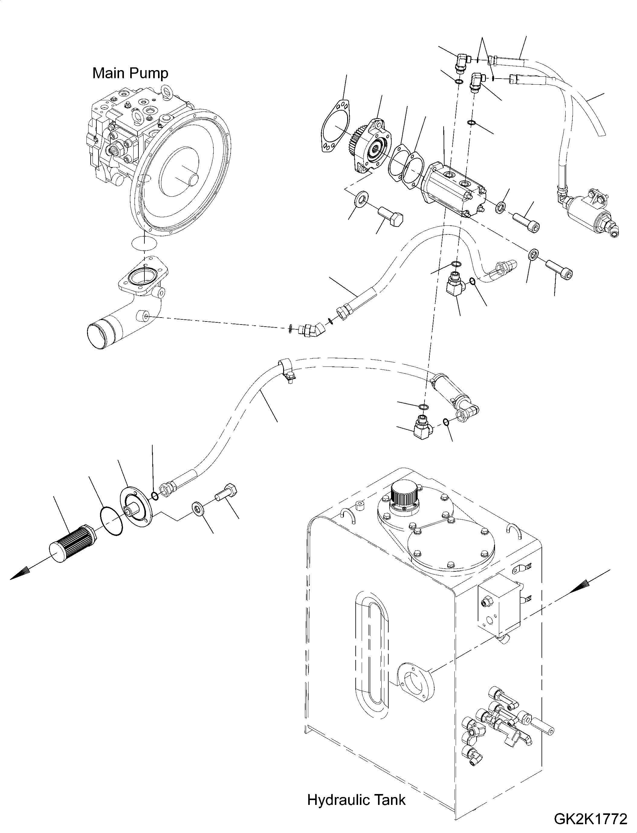 Шланг (02761-00609) KOMATSU