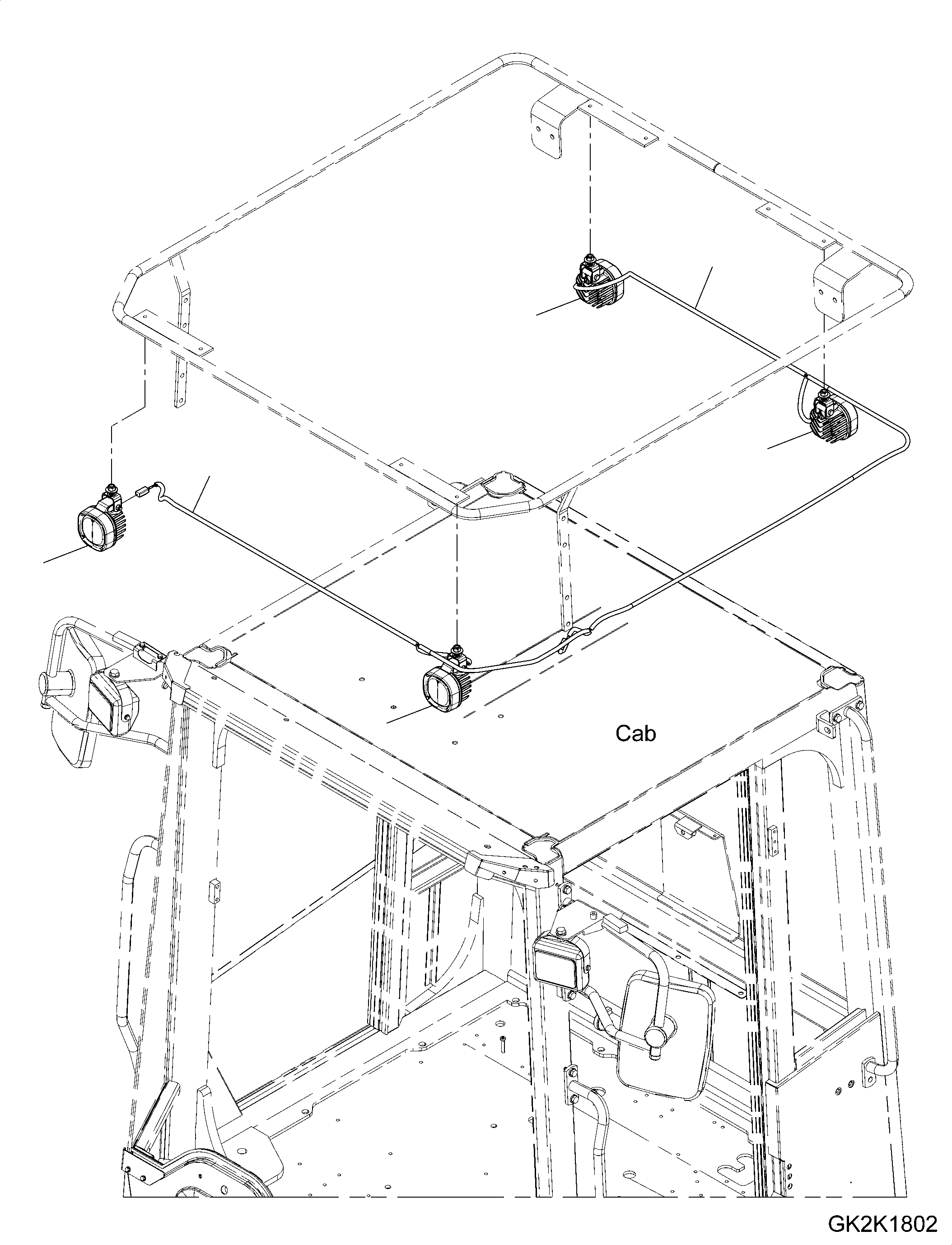 Жгут проводов 423-06-H2A01 KOMATSU